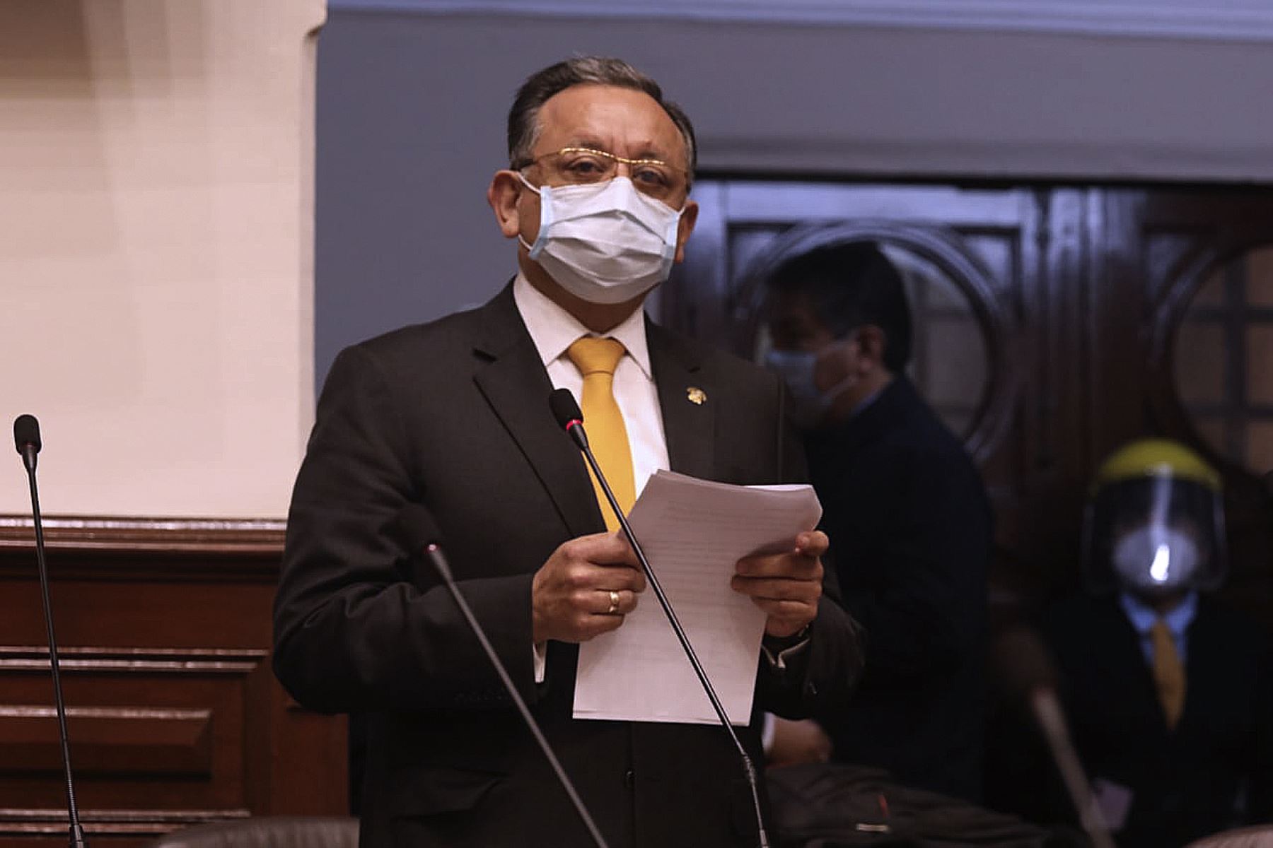 Acusación contra Edgar Alarcón entra a su fase final en el Congreso. Foto: ANDINA/difusión.