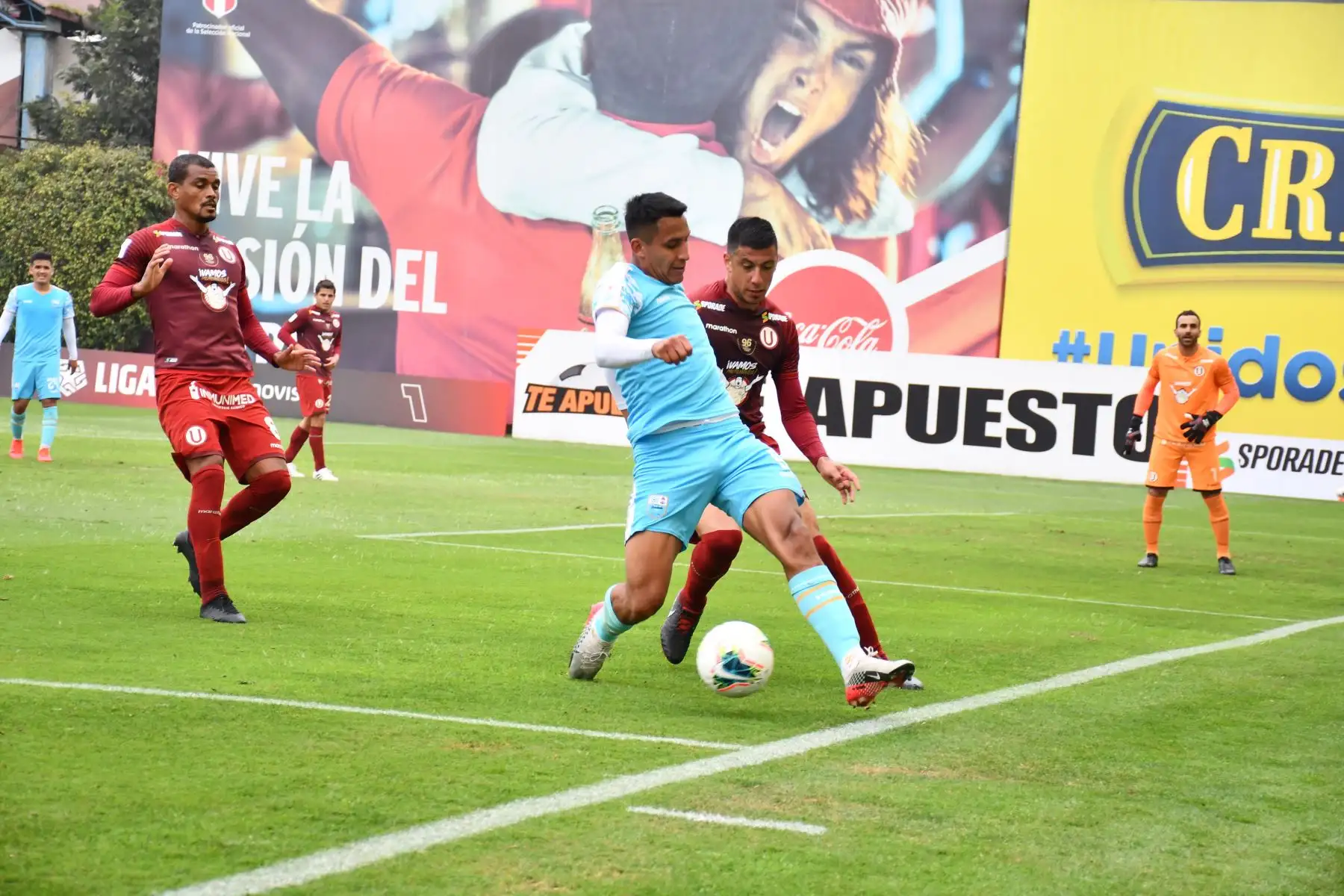 Universitario venció 1 a 0 a Sport Llacuabamba por la jornada 11 de la Liga 1. Foto: @LigaFutProf