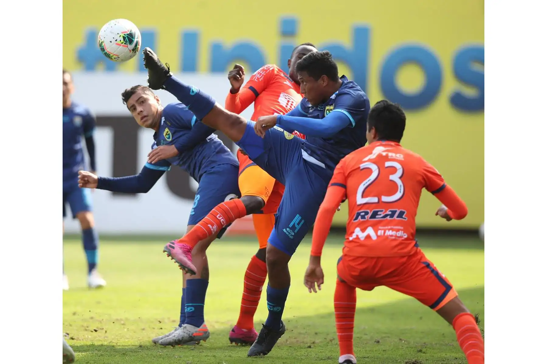 Carlos Stein y César Vallejo empataron 2-2 por la fecha 11 de la Liga 1 Movistar. El partido se jugó en la Videna. Foto: Liga 1