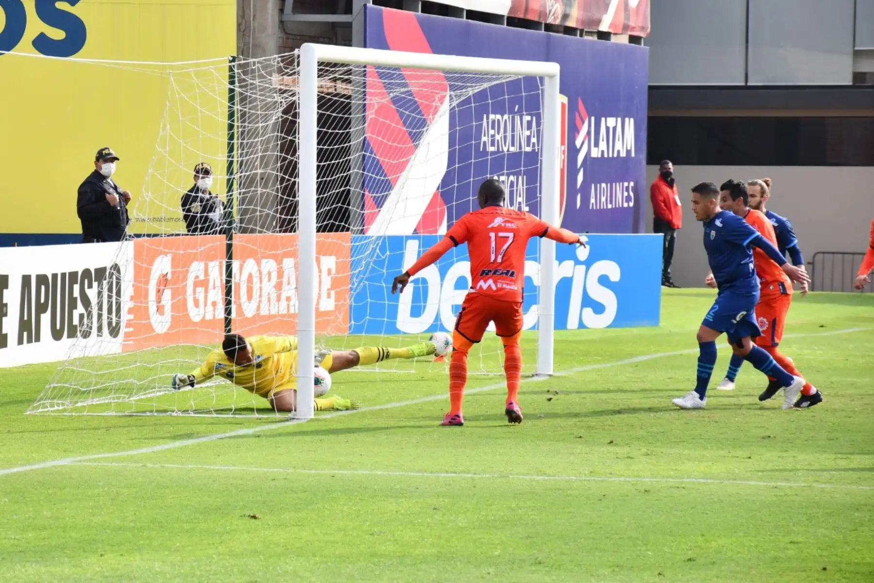 Carlos Stein y César Vallejo empataron 2-2 por la fecha 11 de la Liga 1 Movistar. El partido se jugó en la Videna. Foto: Liga 1