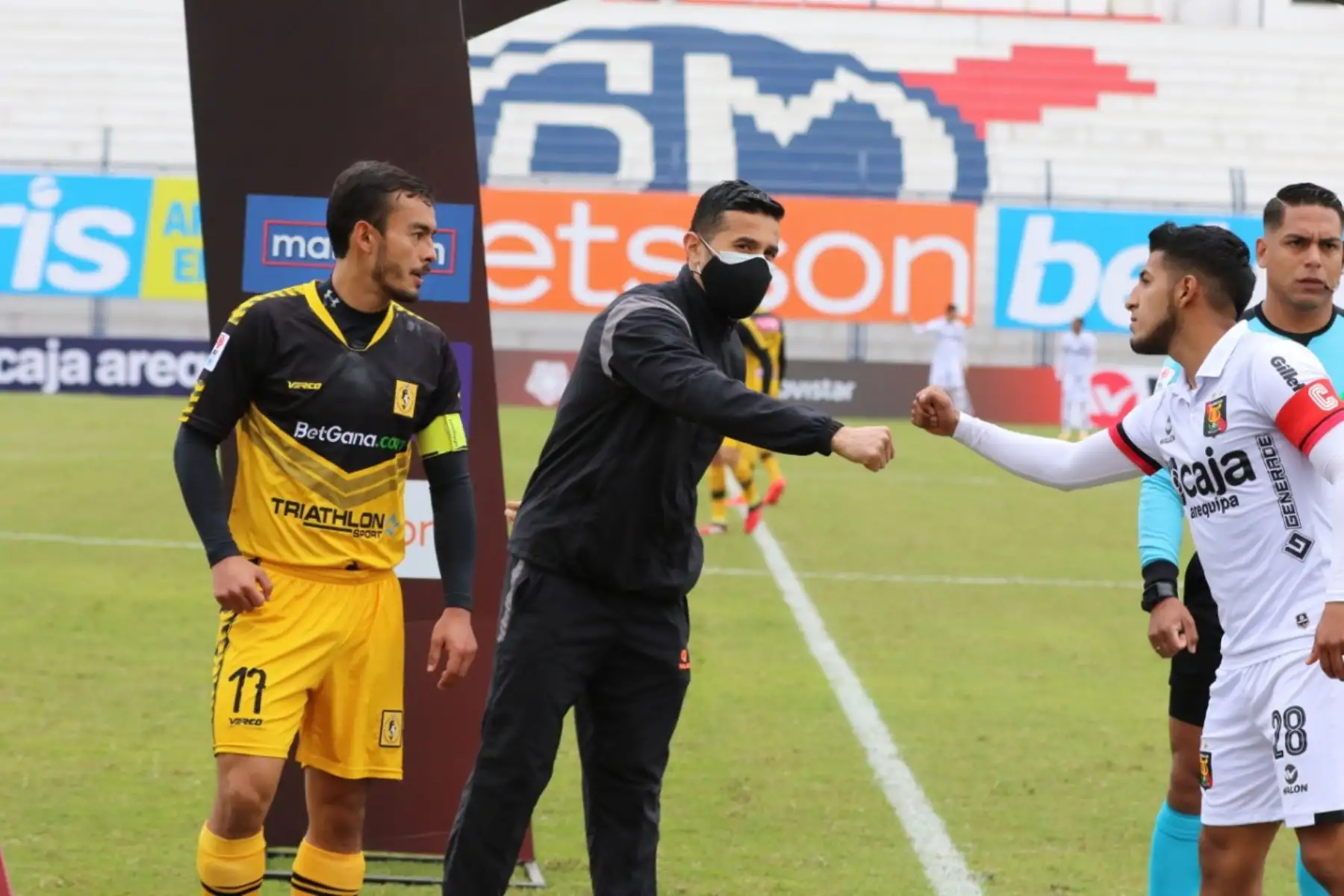 Melgar venció 1-0 a Cantolao con goles de Irven Ávila y Arce en el estadio Iván Elías Moreno de Villa El Salvador. Foto: Liga 1