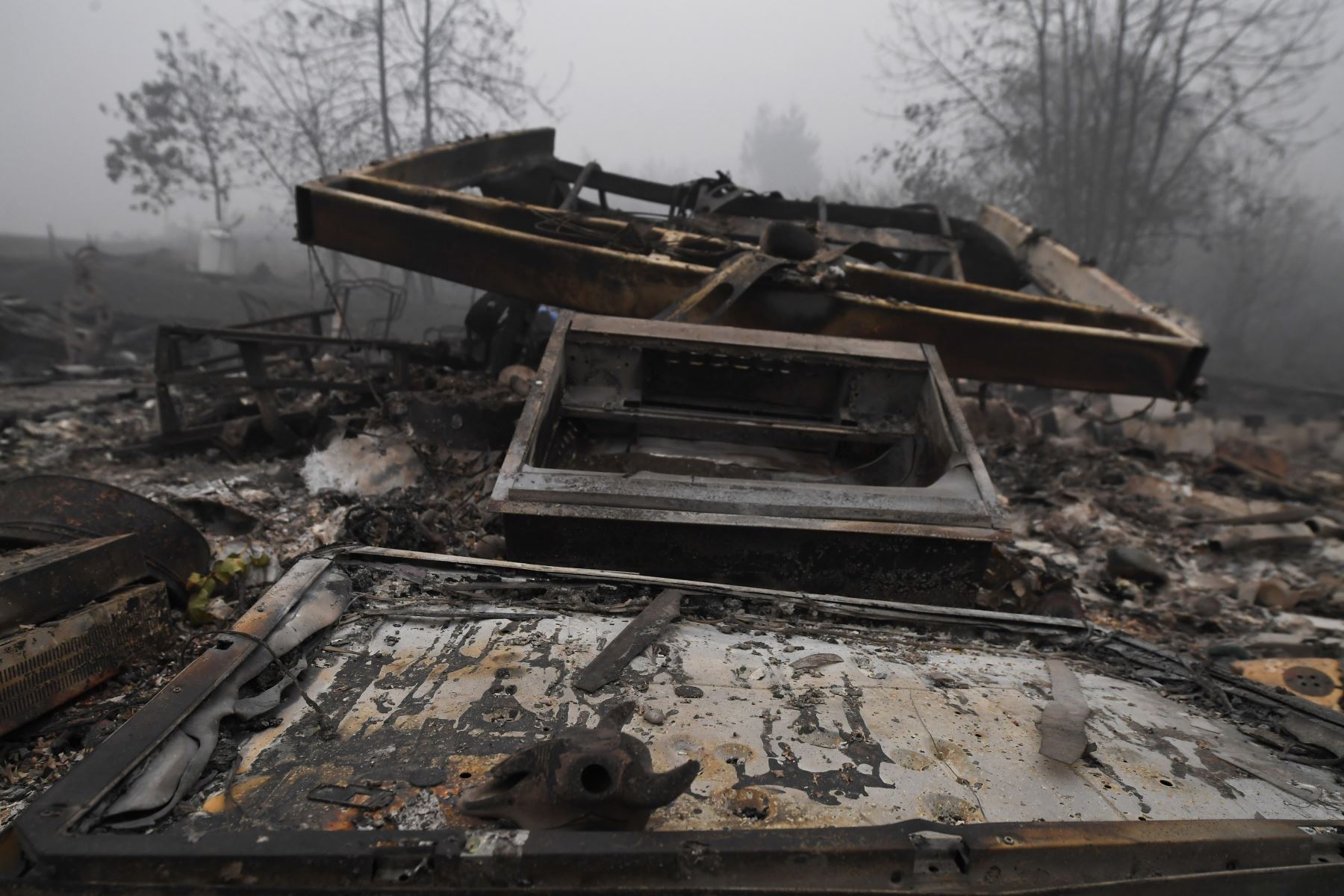 Estados Unidos Incendios forestales causan estragos en Oregon Galería