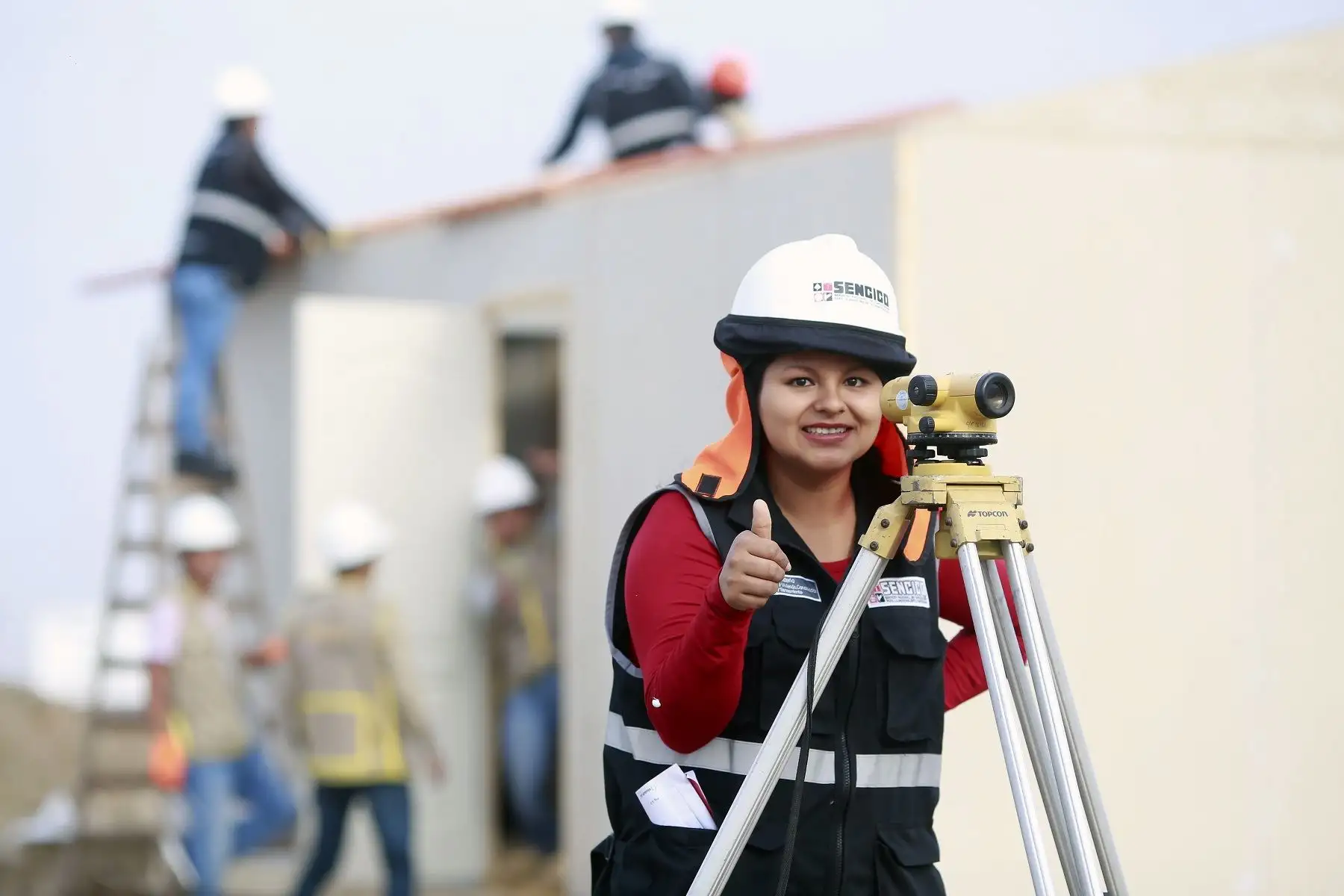 Estas jóvenes representan el 28.3% del total de los 1,323 ingresantes. Cortesía MVCS