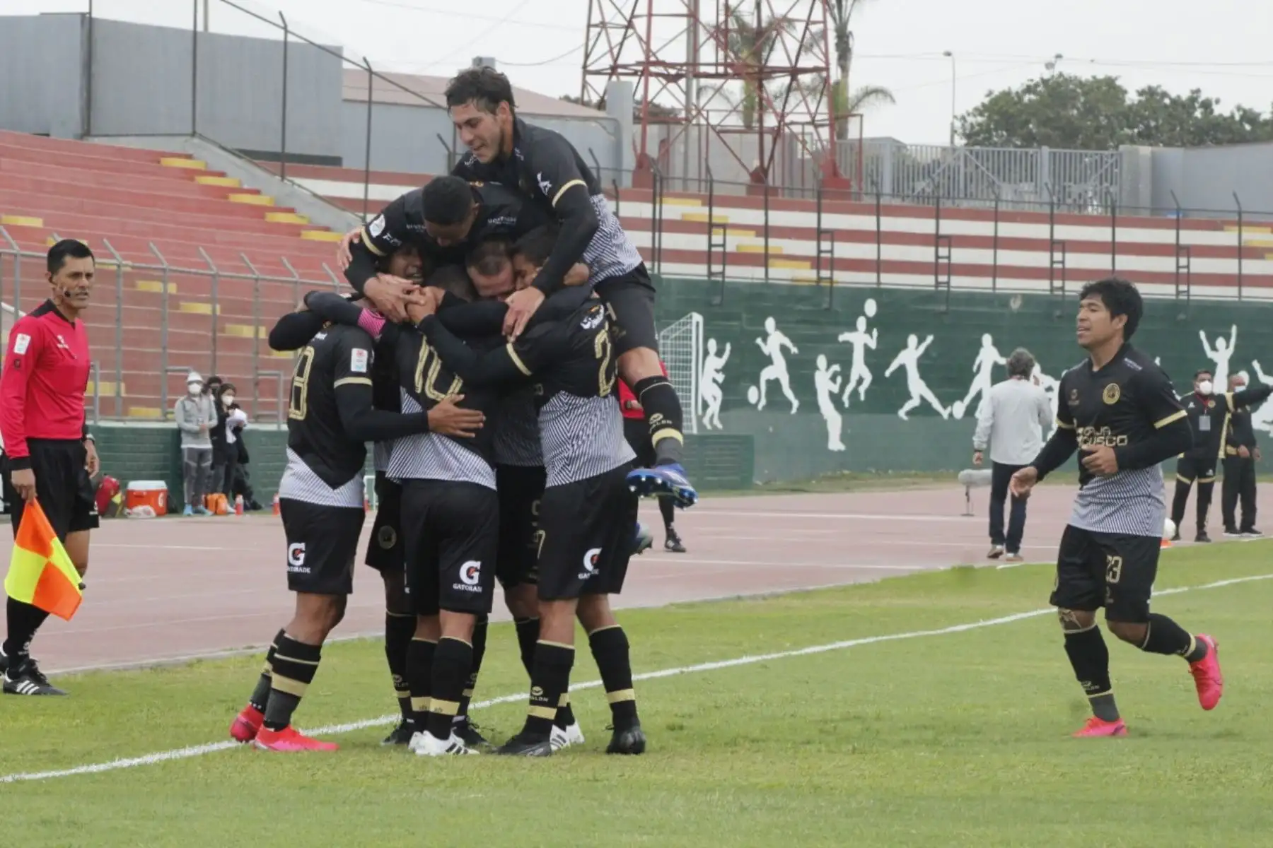 Cusco FC vence 2 - 0 a Universidad San Martín por la jornada 11 de la Liga 1. Foto: @LigaFutProf