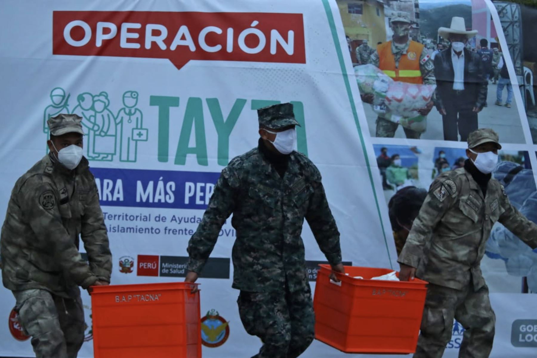 Operación Tayta en Villa María del Triunfo.