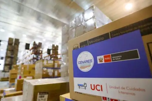 El cargamento, distribuido por el Centro Nacional de Abastecimiento de Recursos Estratégicos, incluyó 620,721 suministros médicos valorizados en S/ 3