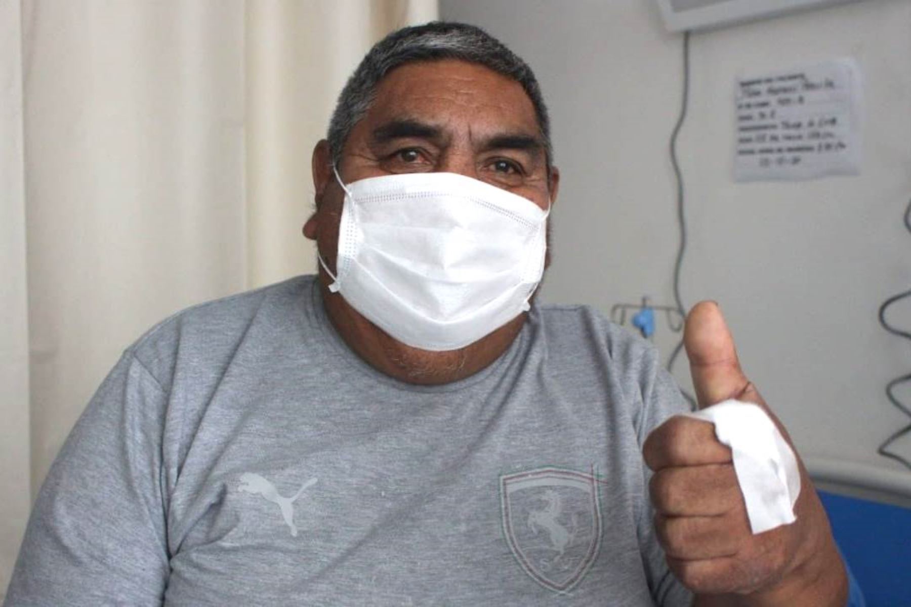 Minsa: paciente de 70 años con hipertensión y 100 kilos de peso venció al covid-19. Foto: ANDINA/Difusión.