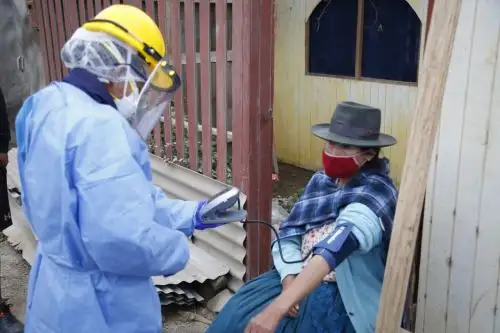 La red Amachay monitorea la situación de más de 186,000 personas en situación de alto riesgo y vulnerabilidad frente a la pandemia de coronavirus. ANDINA/Difusión