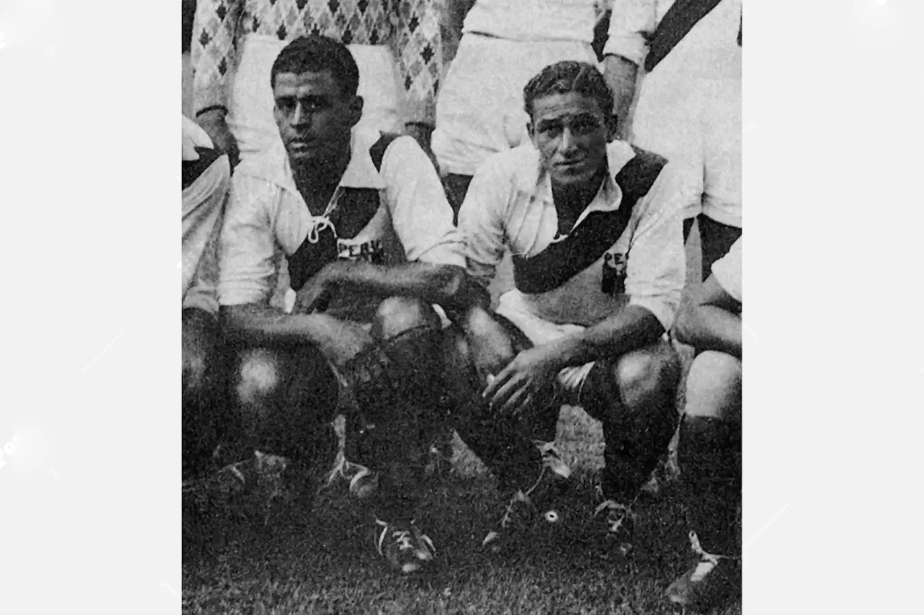 Lima - 1936 / Jorge "Campolo" Alcalde y Teodoro "Lolo" Fernández figuras indiscutibles de la selección peruana que participó en las Olimpiadas de Berlín y que se coronó campeón sudamericano en 1939.
Foto: Archivo Histórico de El Peruano