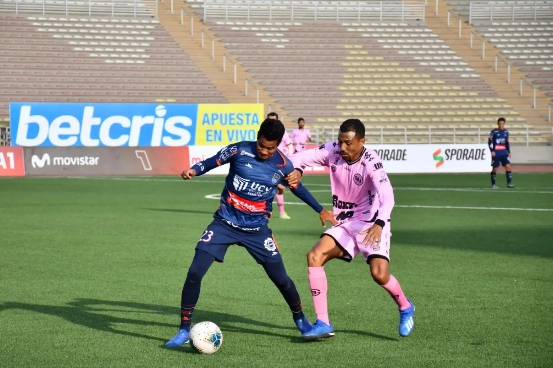 Club UCV se enfrenta al Sport Boys por la jornada 12 de la Liga 1 que se disputa en el estadio San Marcos. 
Foto: @LigaFutProf