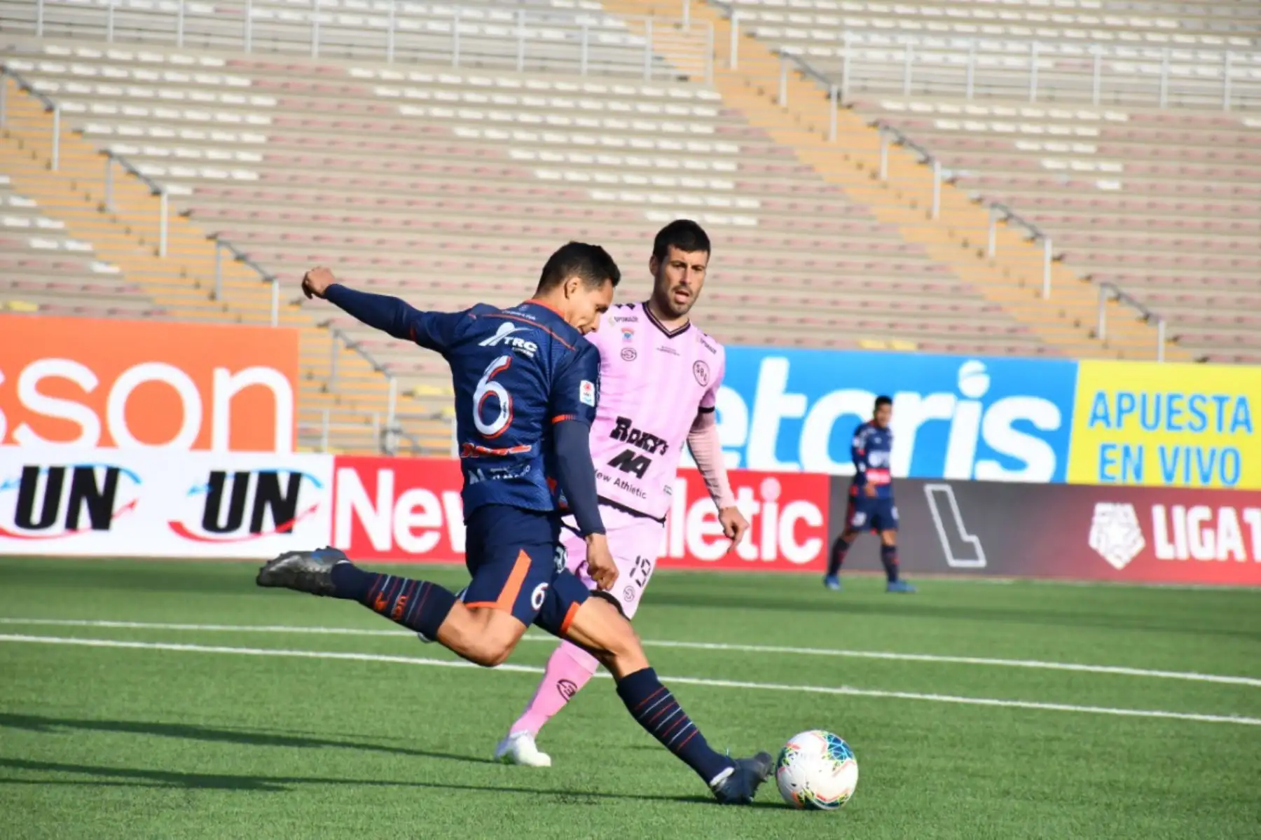 Club UCV se enfrenta al Sport Boys por la jornada 12 de la Liga 1 que se disputa en el estadio San Marcos. 
Foto: @LigaFutProf