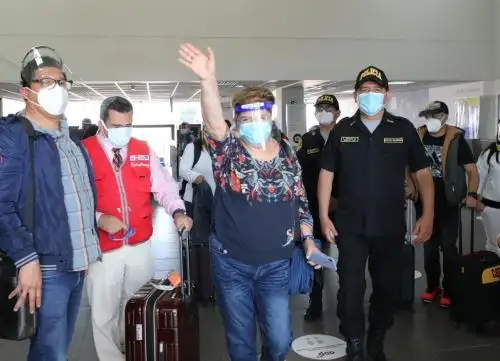 La ministra de la Mujer y Poblaciones Vulnerables, Rosario Sasieta, hizo un llamado a las autoridades de Piura para prevenir violencia contra la mujer en esa región. ANDINA/Difusión