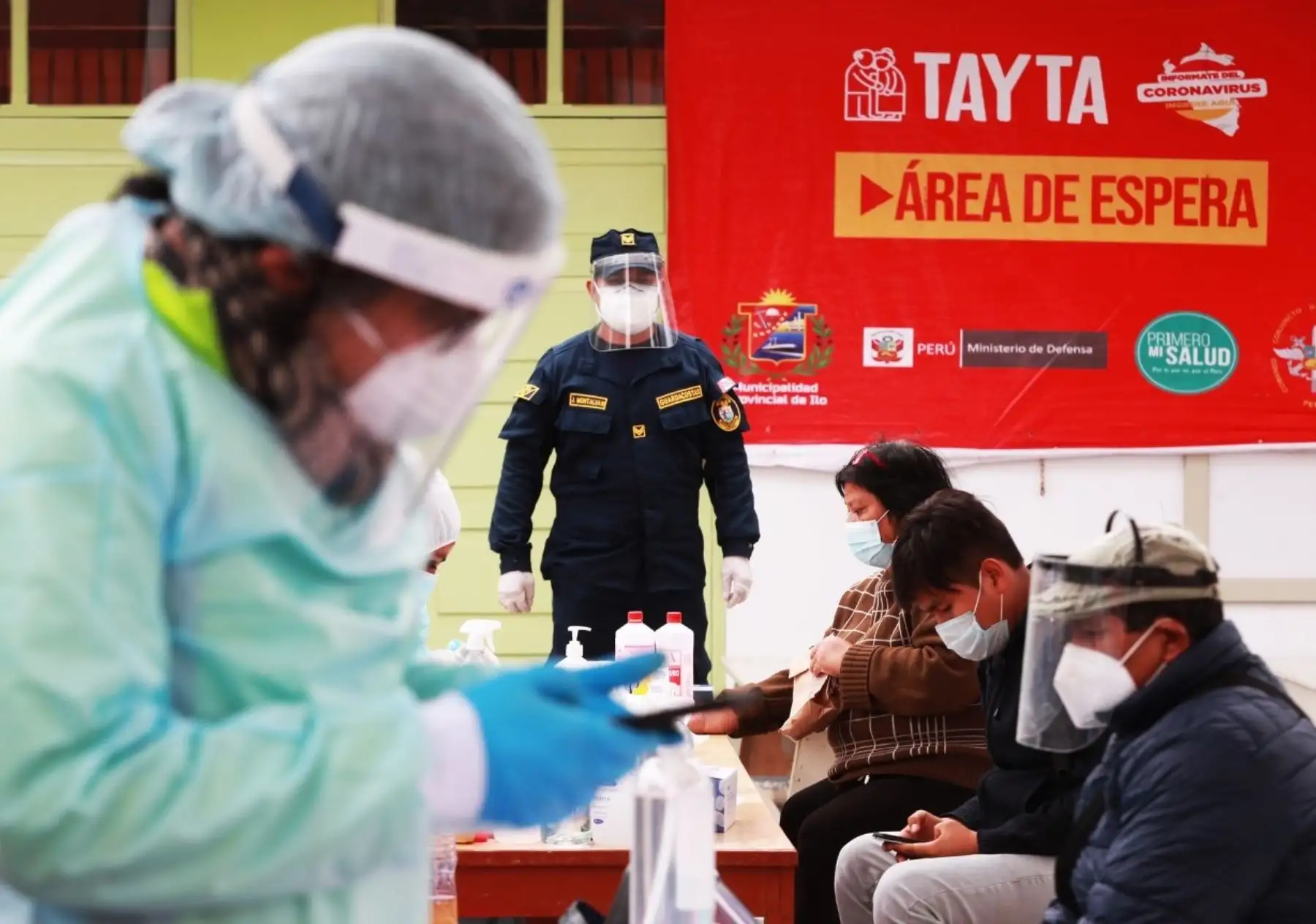 Operación Tayta intensifica su intervención en Moquegua para prevenir más contagios y reducir la propagación del coronavirus (covid-19). ANDINA/Difusión