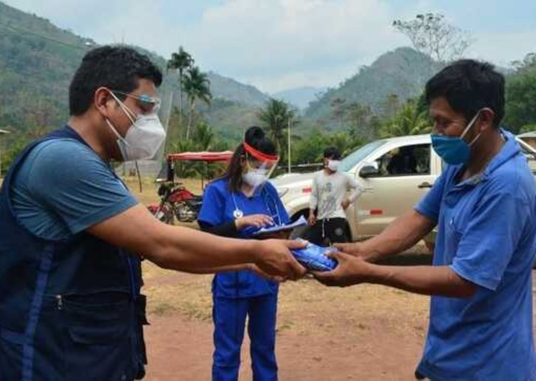 Brigadas amazónicas del Ministerio de Salud atienden a pobladores de 35 comunidades asháninkas de la provincia de Chanchamayo, región Junín. ANDINA/Difusión