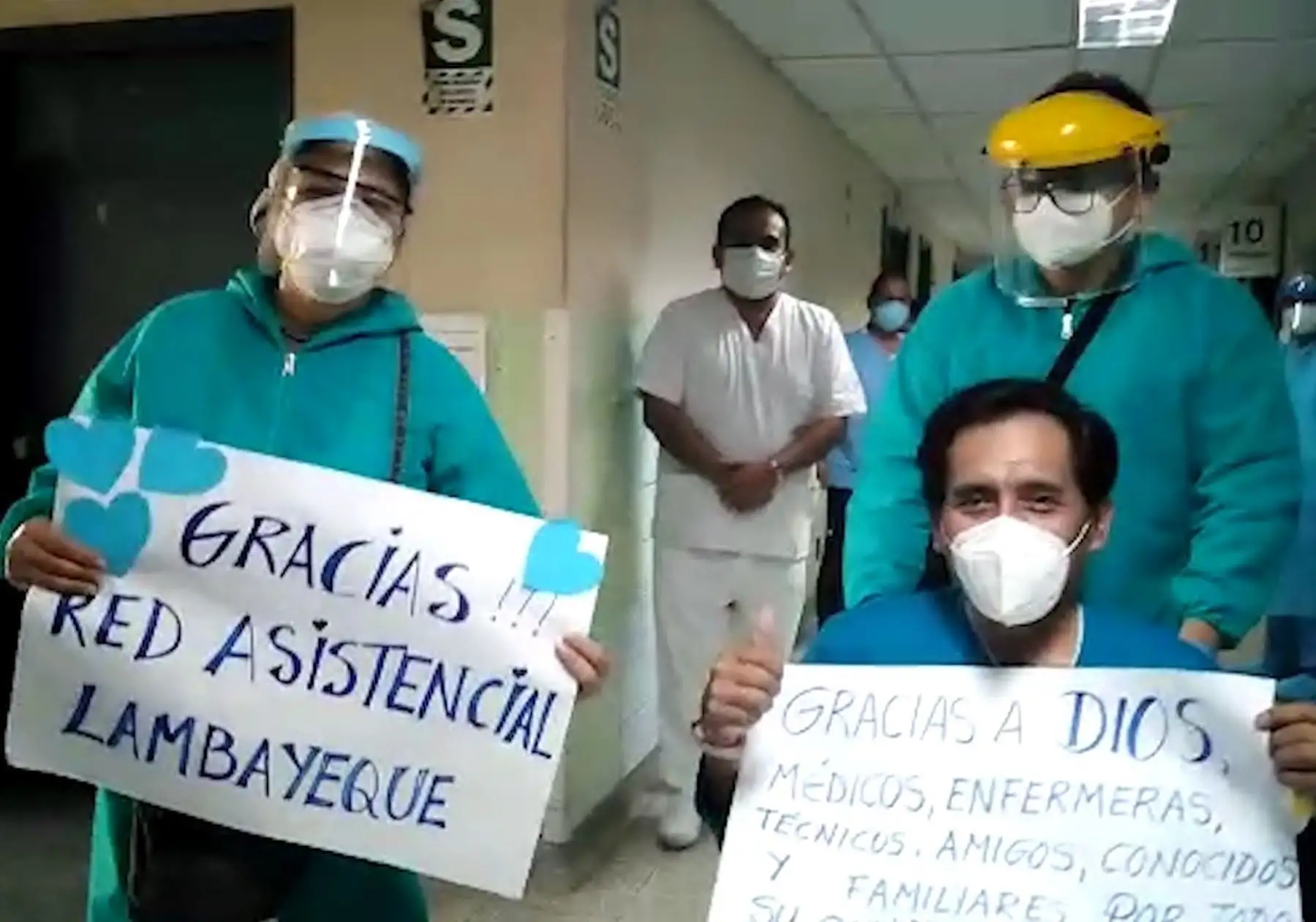 Trabajador de EsSalud en Lambayeque supera el covid-19 luego de tres meses de hospitalización.