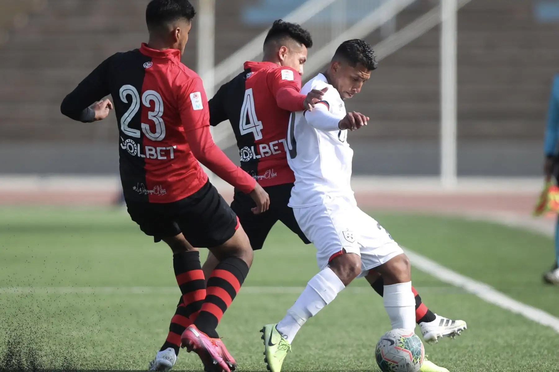 Melgar  se enfrenta al club San Martín por la jornada 12 de la Liga 1 que se disputa en el estadio en el estadio San Marcos.
Foto: @LigaFutProf