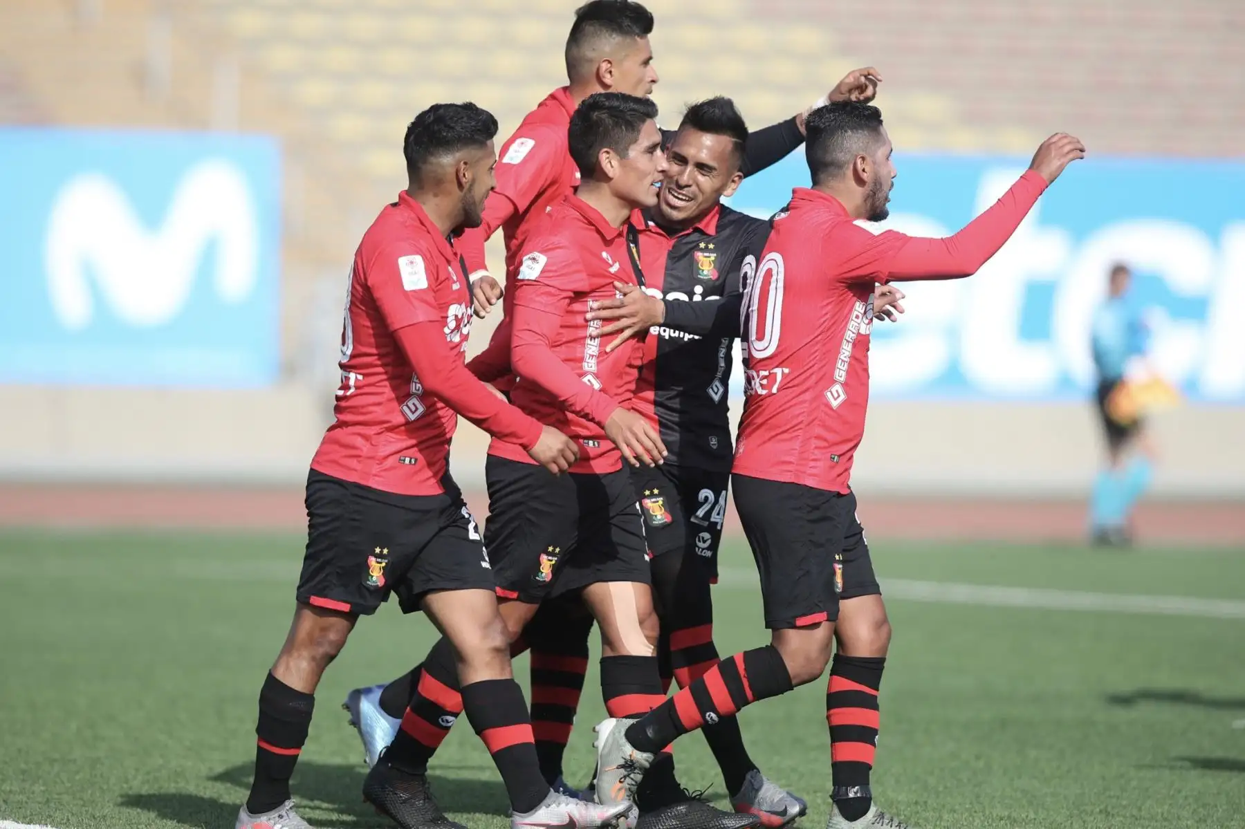 Melgar  se enfrenta al club San Martín por la jornada 12 de la Liga 1 que se disputa en el estadio en el estadio San Marcos.
Foto: @LigaFutProf