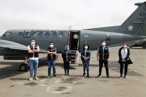 Especialistas del Minsa parten rumbo a las regiones del sur del país para reforzar la respuesta al covid-19.