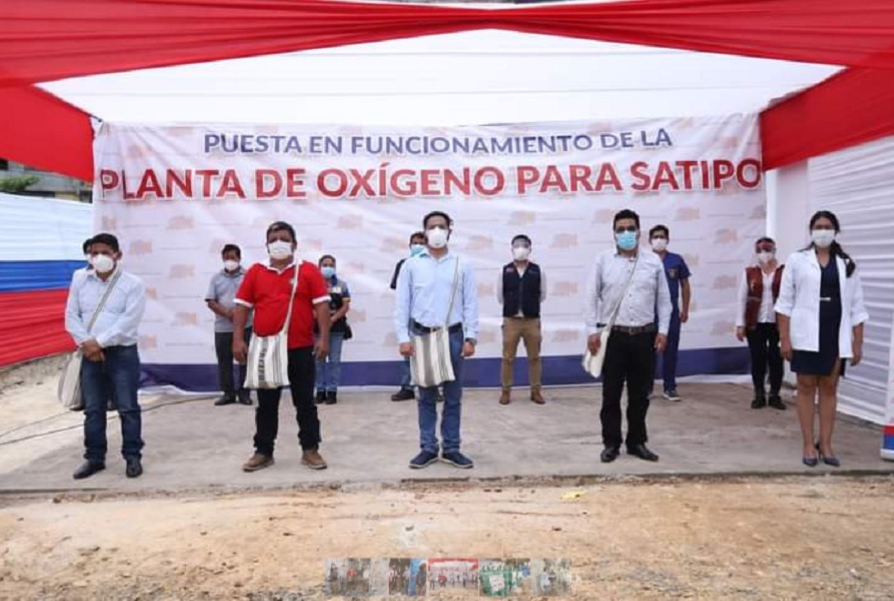 Gobierno Regional de Junín pone en marcha primera planta de oxígeno medicinal en el hospital Manuel Higa Arakaki de la provincia de Satipo.