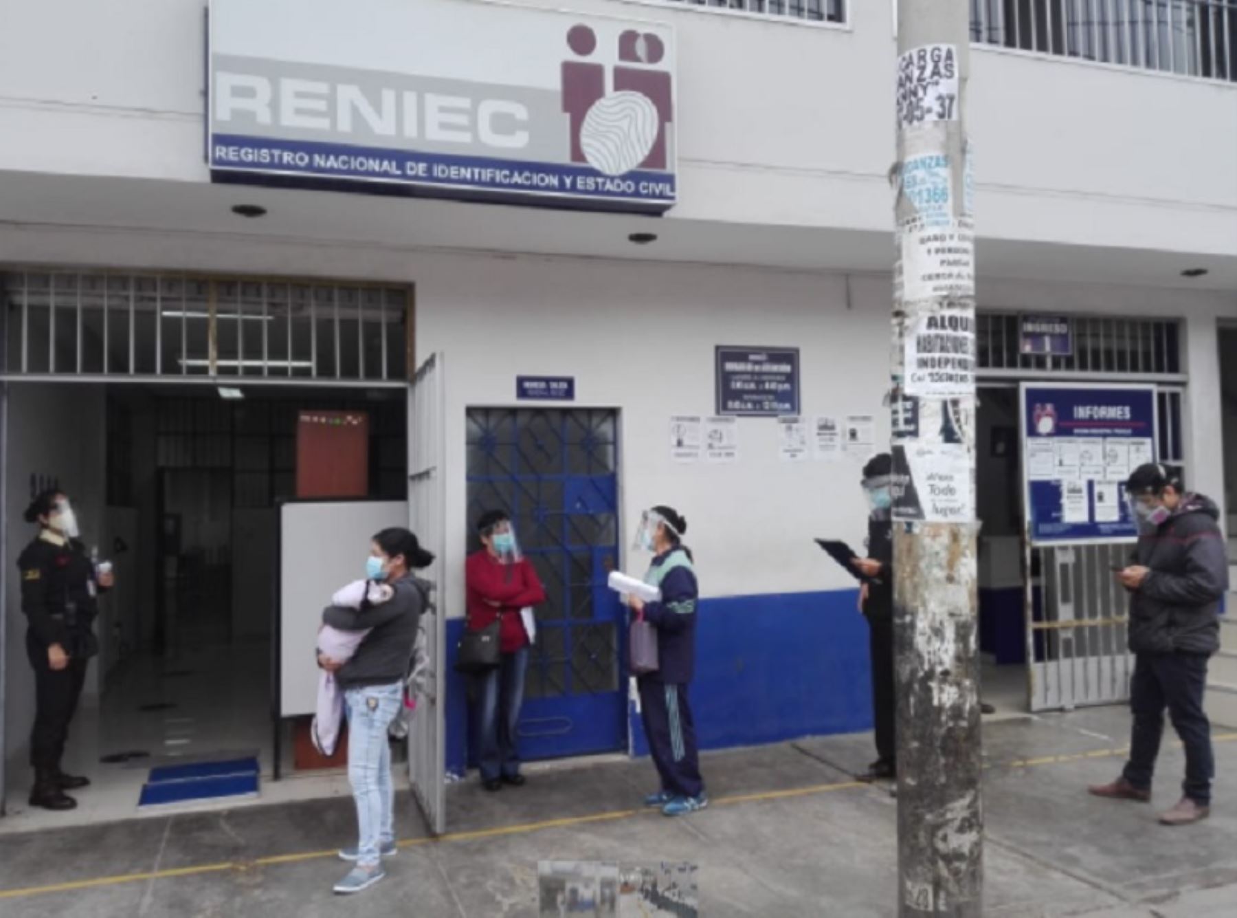 El Registro Nacional de Identificación y Estado Civil (Reniec) volverá a atender desde este lunes 21 en sus dos oficinas registrales de Trujillo. Foto: Reniec