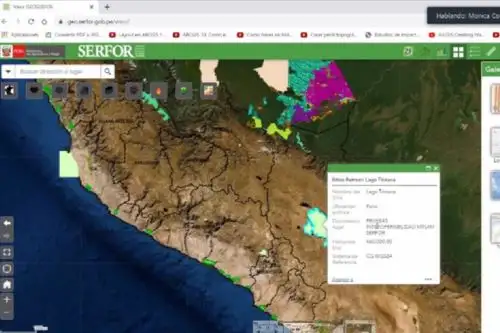 El Ministerio del Ambiente y el Ministerio de Agricultura y Riego, a través del Servicio Nacional Forestal y de Fauna Silvestre (Serfor), unieron esfuerzos para intercambiar información geográfica, a través de la interoperabilidad de sus bases de datos, de la gestión territorial tanto en lo ambiental como en la gestión forestal y de fauna silvestre. Foto: Serfor