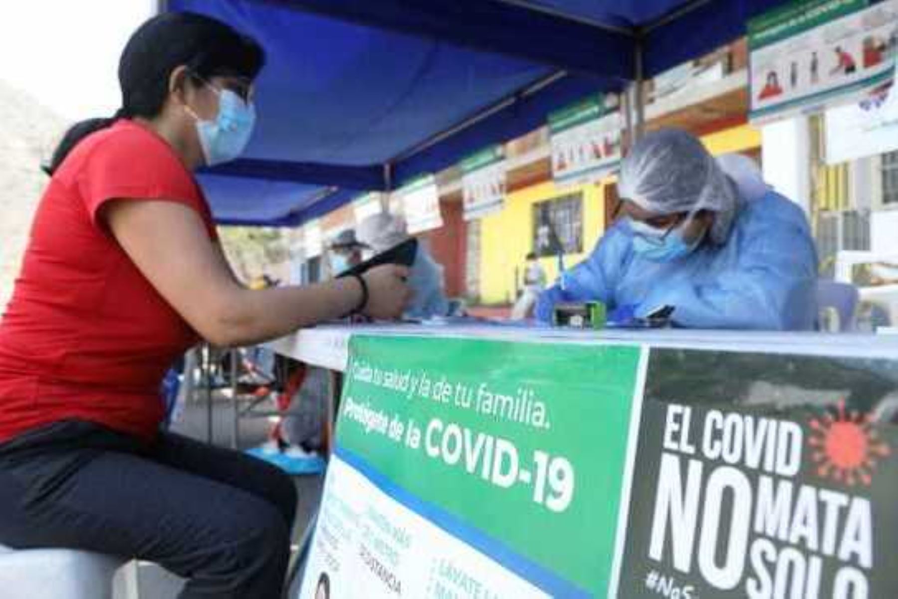 Independencia: vecinos cuentan con Centro Rápido de Atención para tratamiento de covid-19. Foto: ANDINA/Difusión.