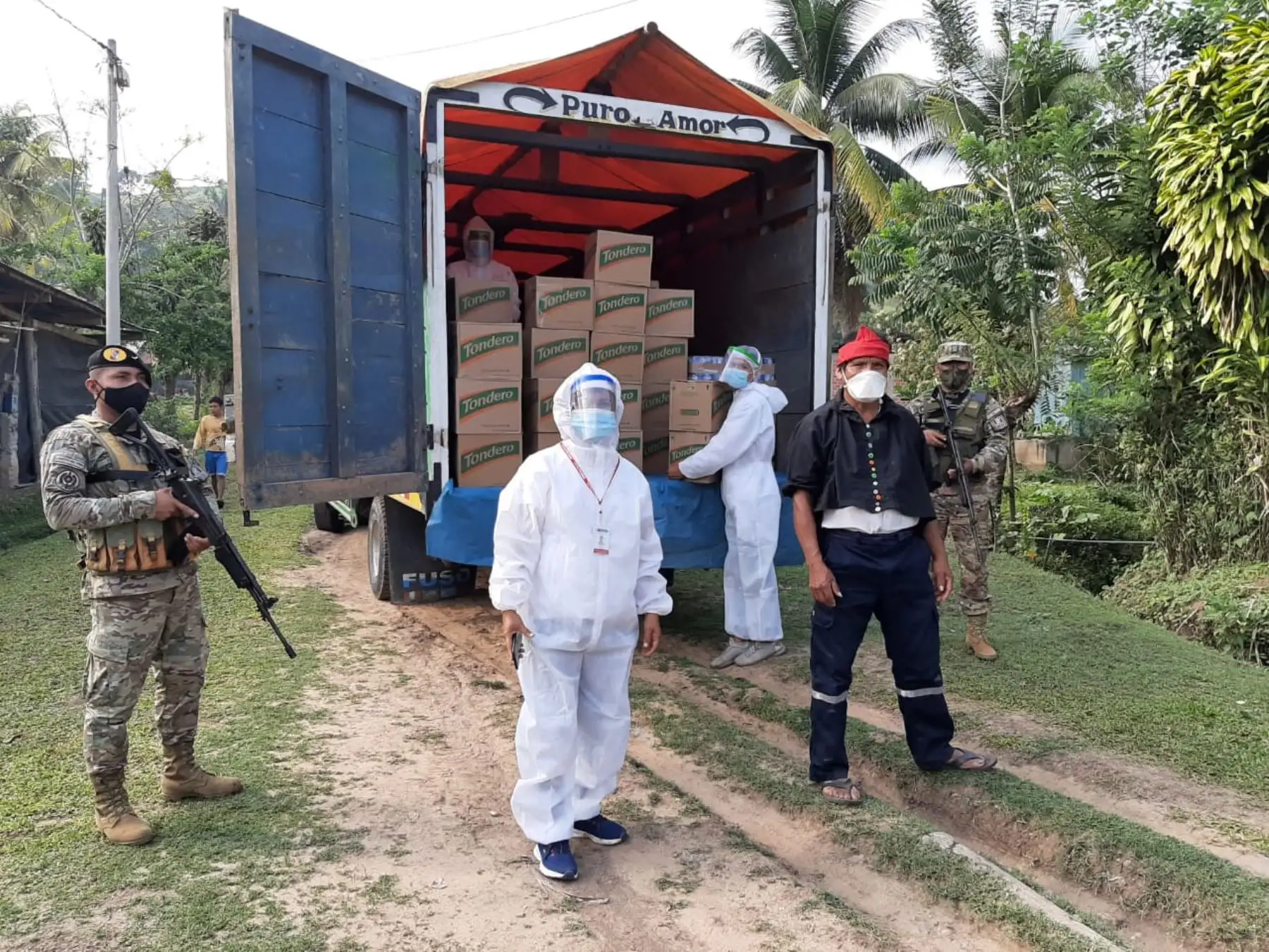 Qali Warma ya suma 281 toneladas de alimentos entregadas a comunidades indígenas de la región San Martín. ANDINA/Difusión