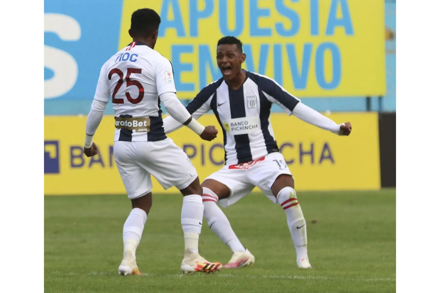 Alianza Lima juega contra la Universidad César Vallejo en el estadio Alberto Gallardo por la fecha 13 del Torneo Apertura. Foto: Liga 1