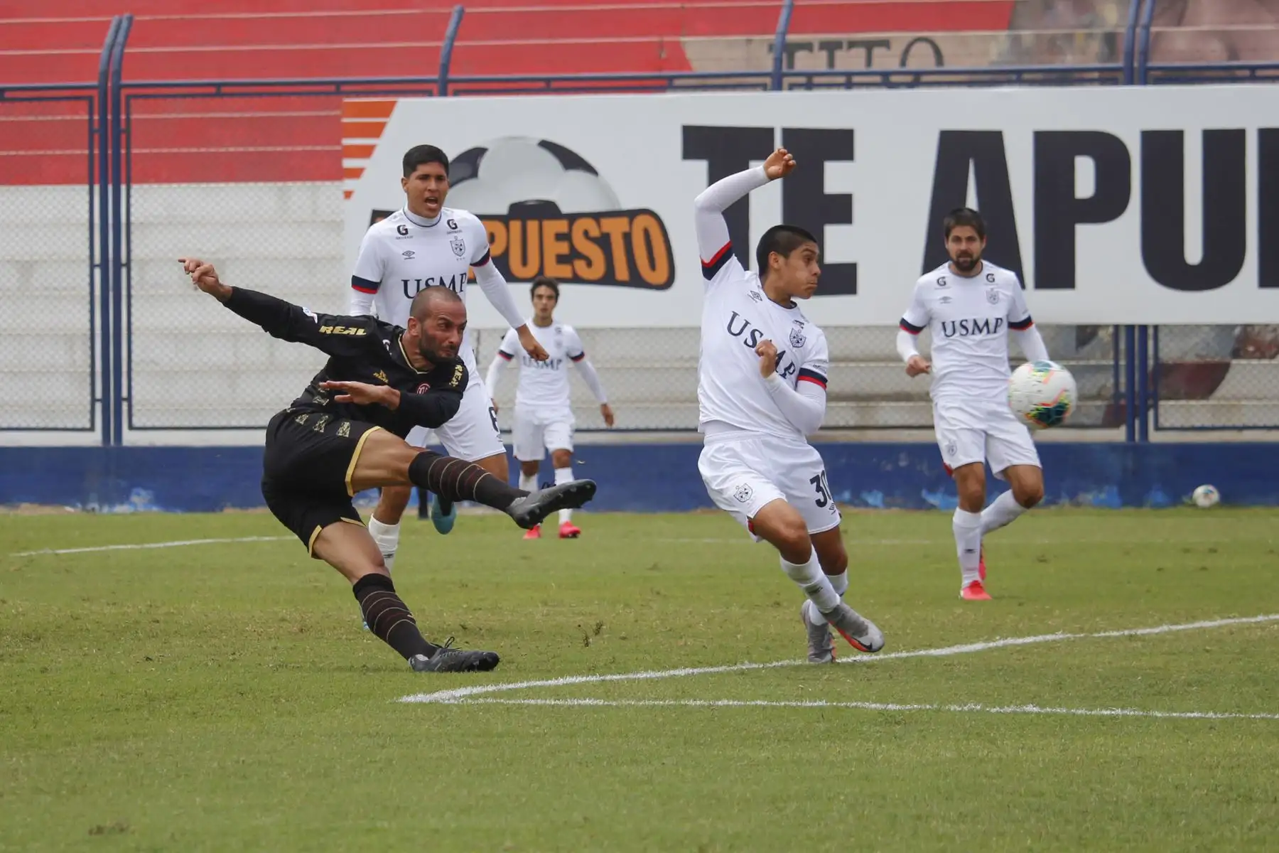 Club UTC y Universidad San Martín se enfrentan por la jornada 13 de la Liga 1, en el estadio Iván Elías Moreno. Foto: @LigaFutProf