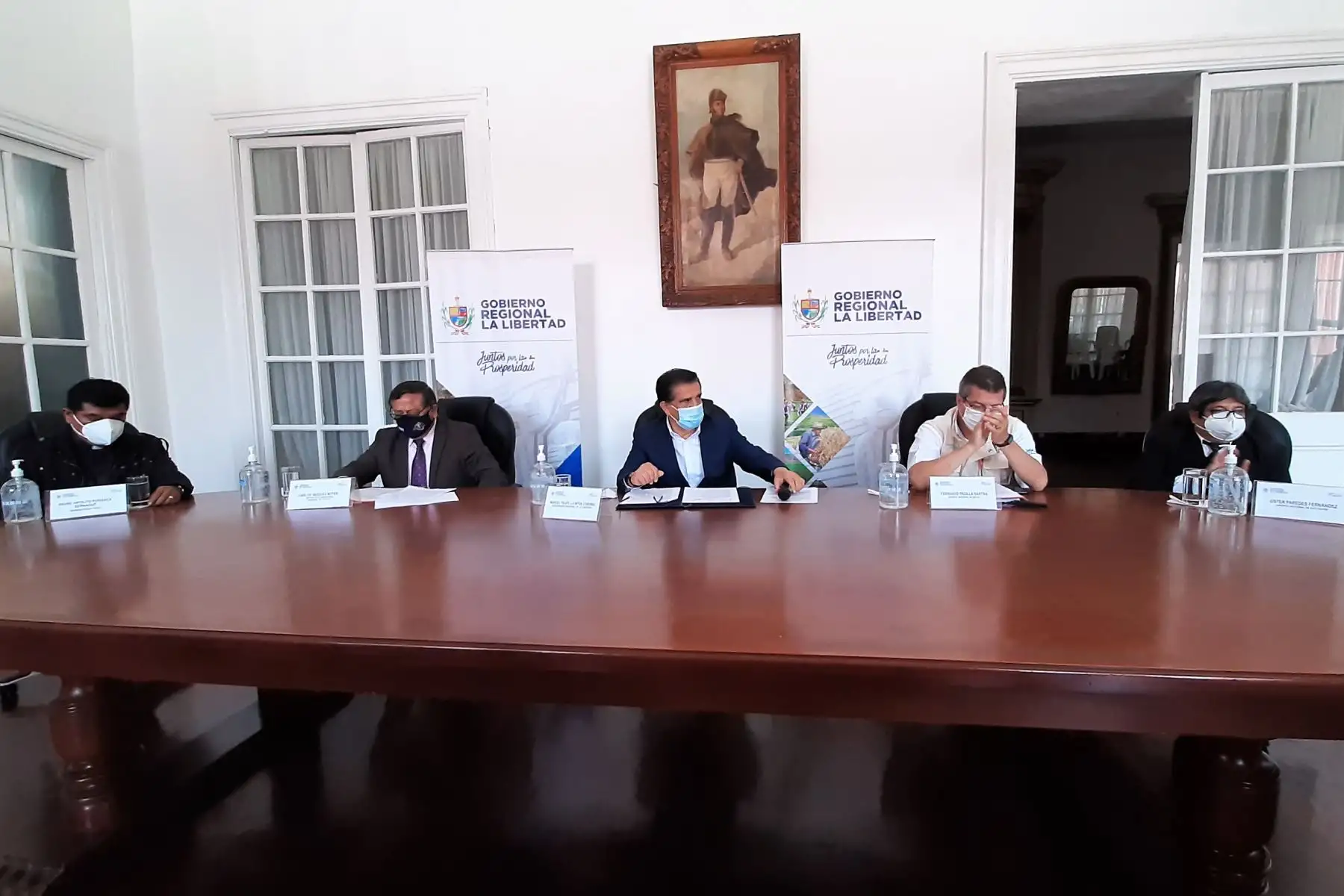 Autoridades liberteñas presentaron el programa Universidad Saludable.