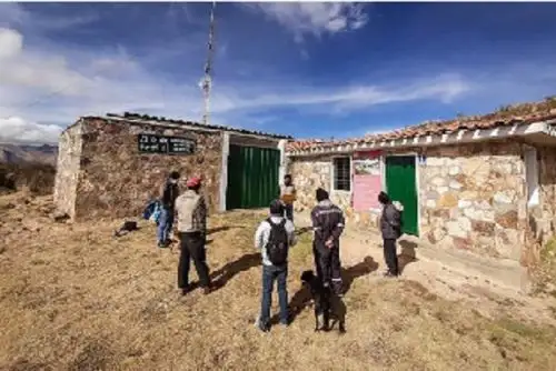 El plan de sensibilización se inició en el sitio arqueológico de Cerro Sazón, lugar en el que históricamente se han presentado varios amagos de incendio.