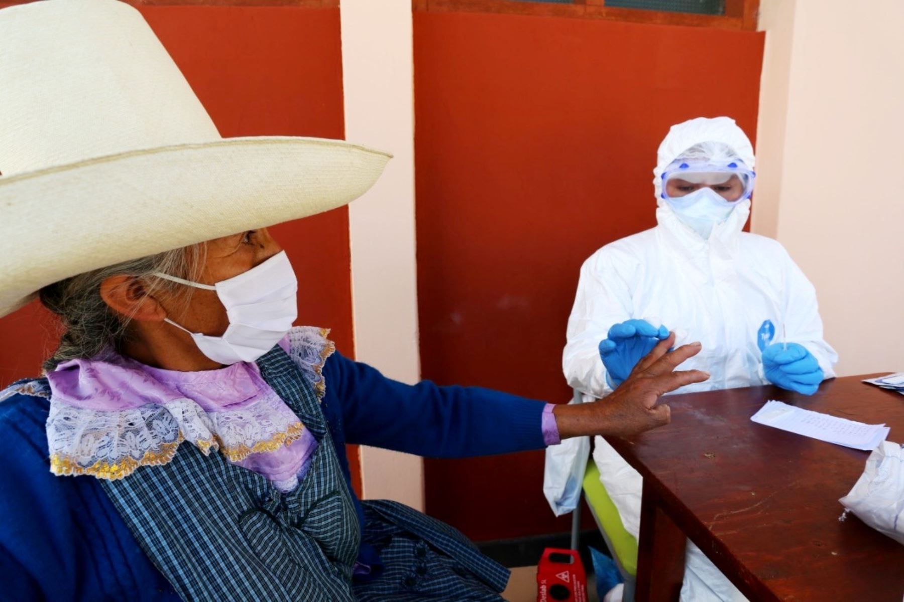 Empresa minera Southern dona 5,000 pruebas rápidas a la Diresa Cajamarca para detectar casos de coronavirus (covid-19), en especial en la zona de influencia del proyecto Michiquillay. Foto: ANDINA/Difusión