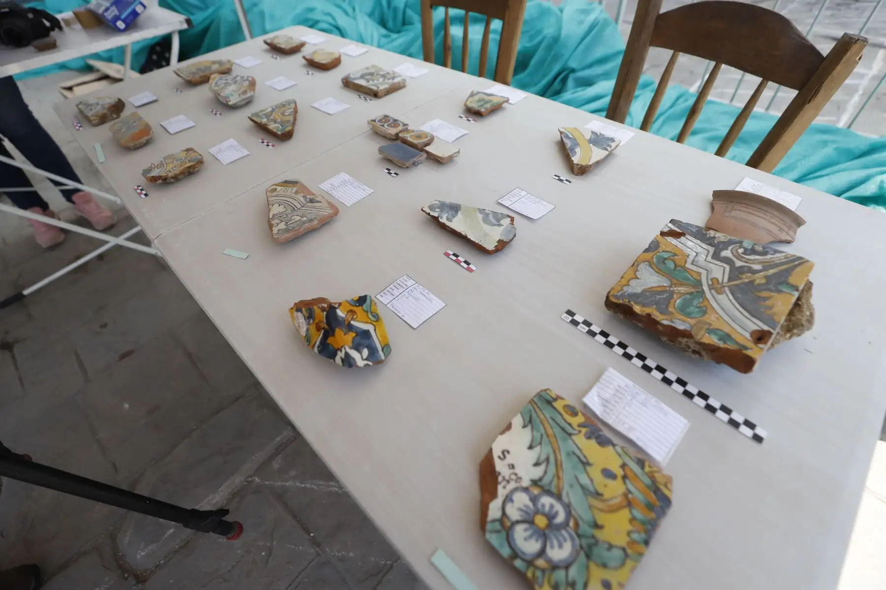 Ministro de Cultura, Alejandro Neyra visitó los descubrimientos Arqueológicos de la plazuela de San Francisco. Foto:ANDINA/Ministerio de Cultura