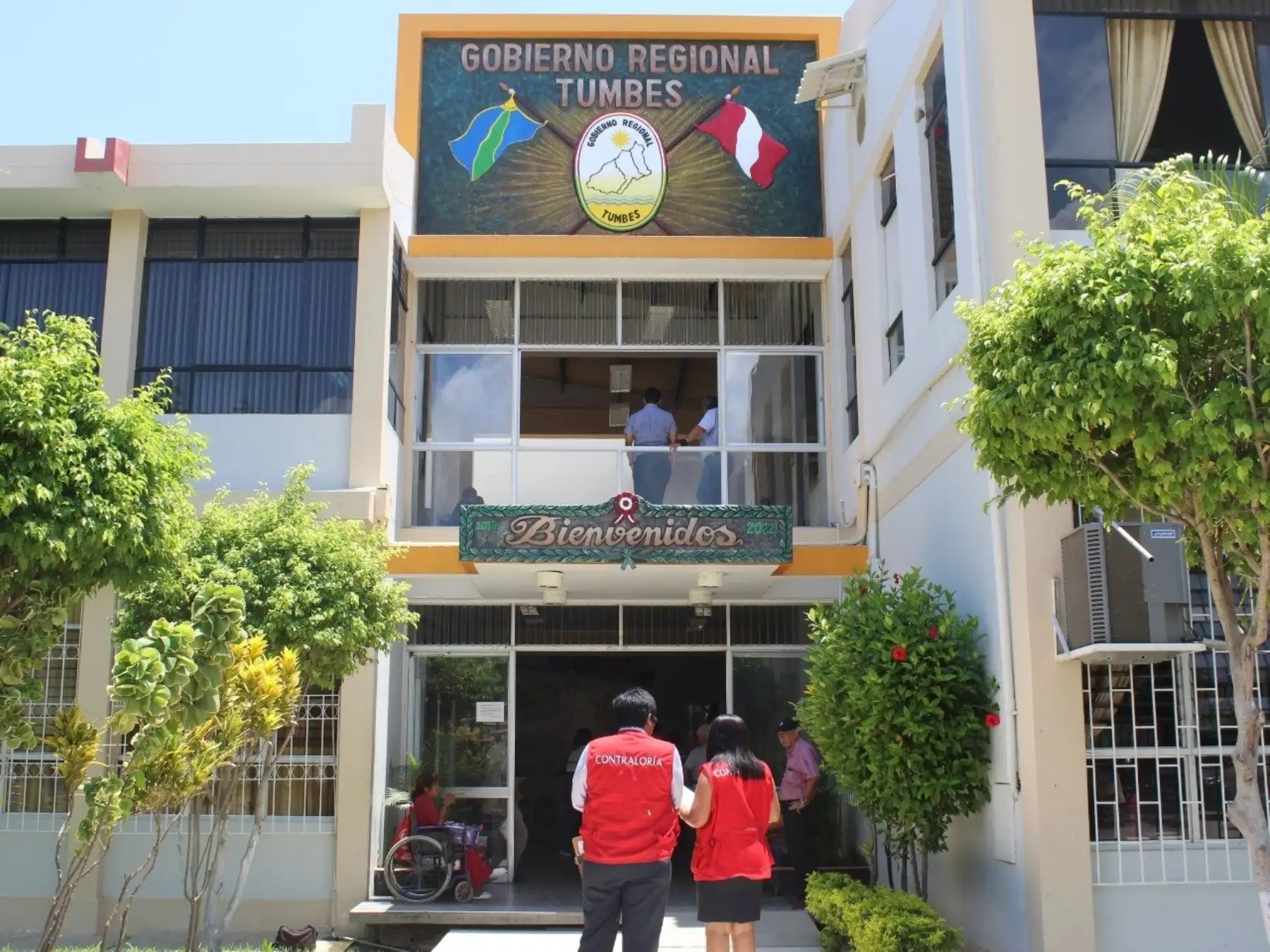 La Contraloría General de la República interviene Gobierno Regional de Tumbes por un presunto fraude cibernético en perjuicio de dicha entidad. ANDINA/Difusión