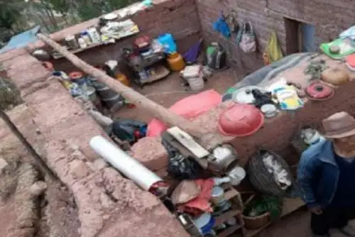 Fuertes vientos causaron voladura de techos de 58 viviendas en 4 regiones