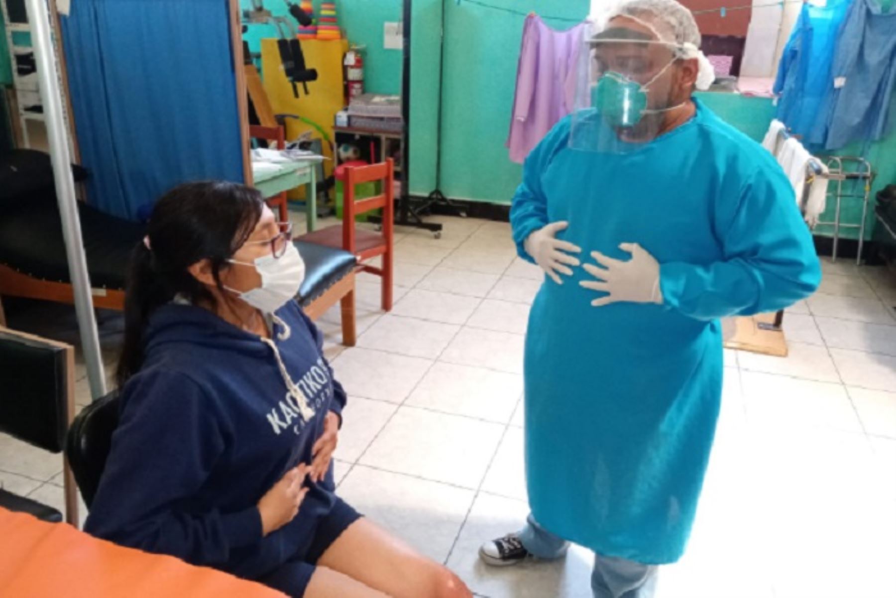 El distrito de Salavarry, en Trujillo, abrió un centro de terapia y rehabilitación para pacientes que han superado la covid-19. ANDINA/Archivo