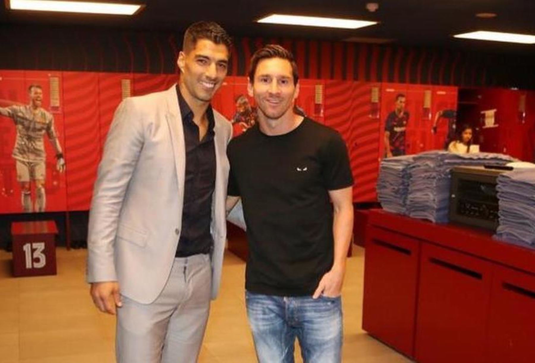 Lionel Messi y Luis Suárez  (Foto: Instagram Leo Messi)