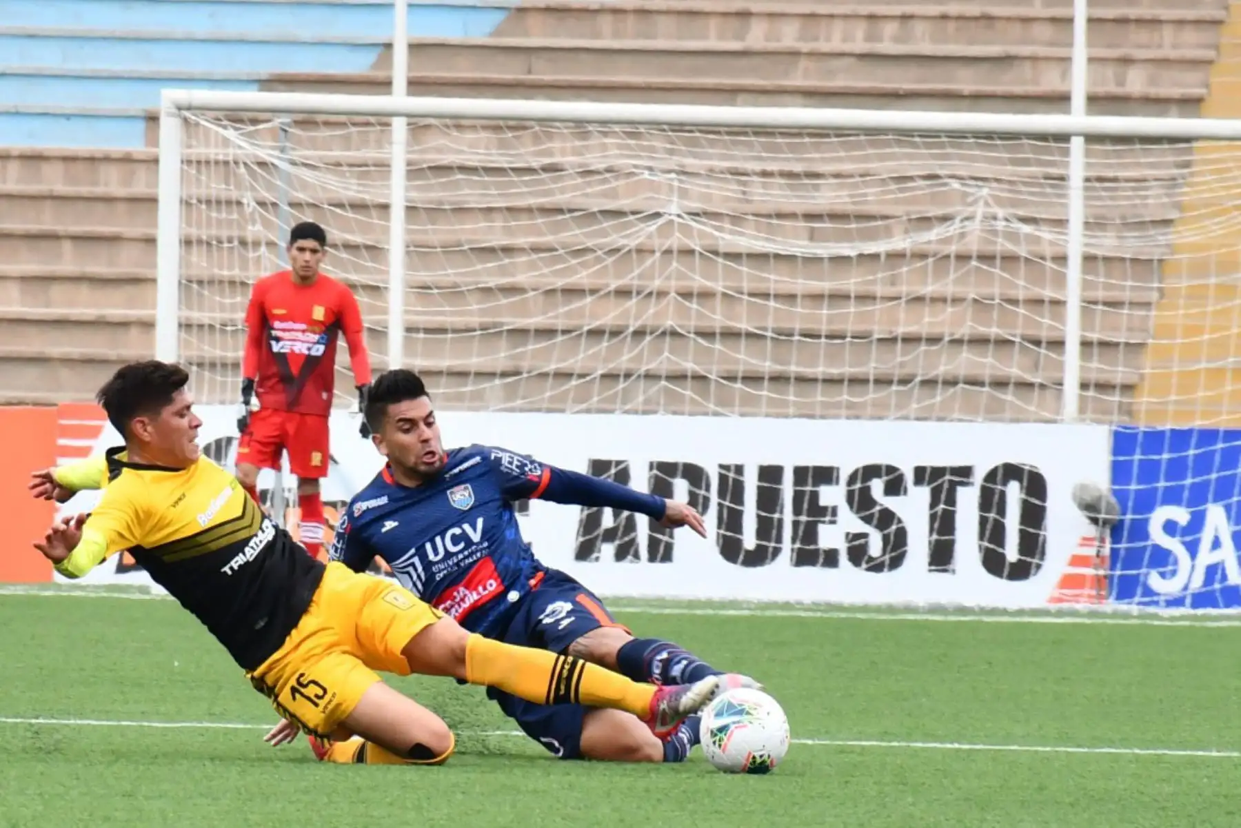 Club UCV y Cantolao  se enfrentan por la fecha 14 del Torneo Apertura. Foto: Liga 1 en el estadio San Marcos.
Foto: @LigaFutProf