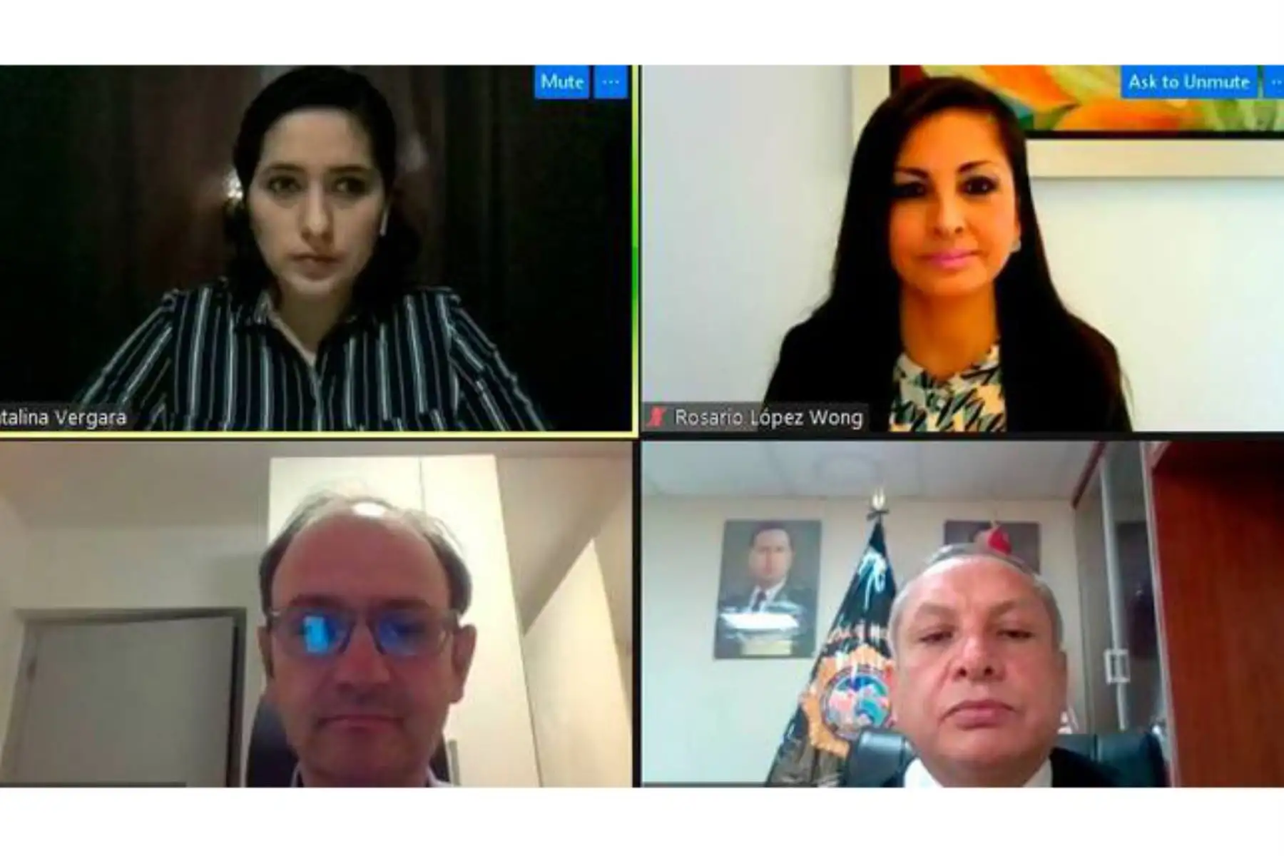 La presentación estuvo a cargo de la fiscal superior y coordinadora nacional de las Fiscalías Especializadas en Delitos de Trata de Personas, Rosario López Wong, y el director en funciones de la Dirección contra la Trata de Personas y Tráfico Ilícito de Migrantes de la Policía Nacional, coronel Miguel Ángel Valdivia. Foto: ANDINA/Ministerio Público