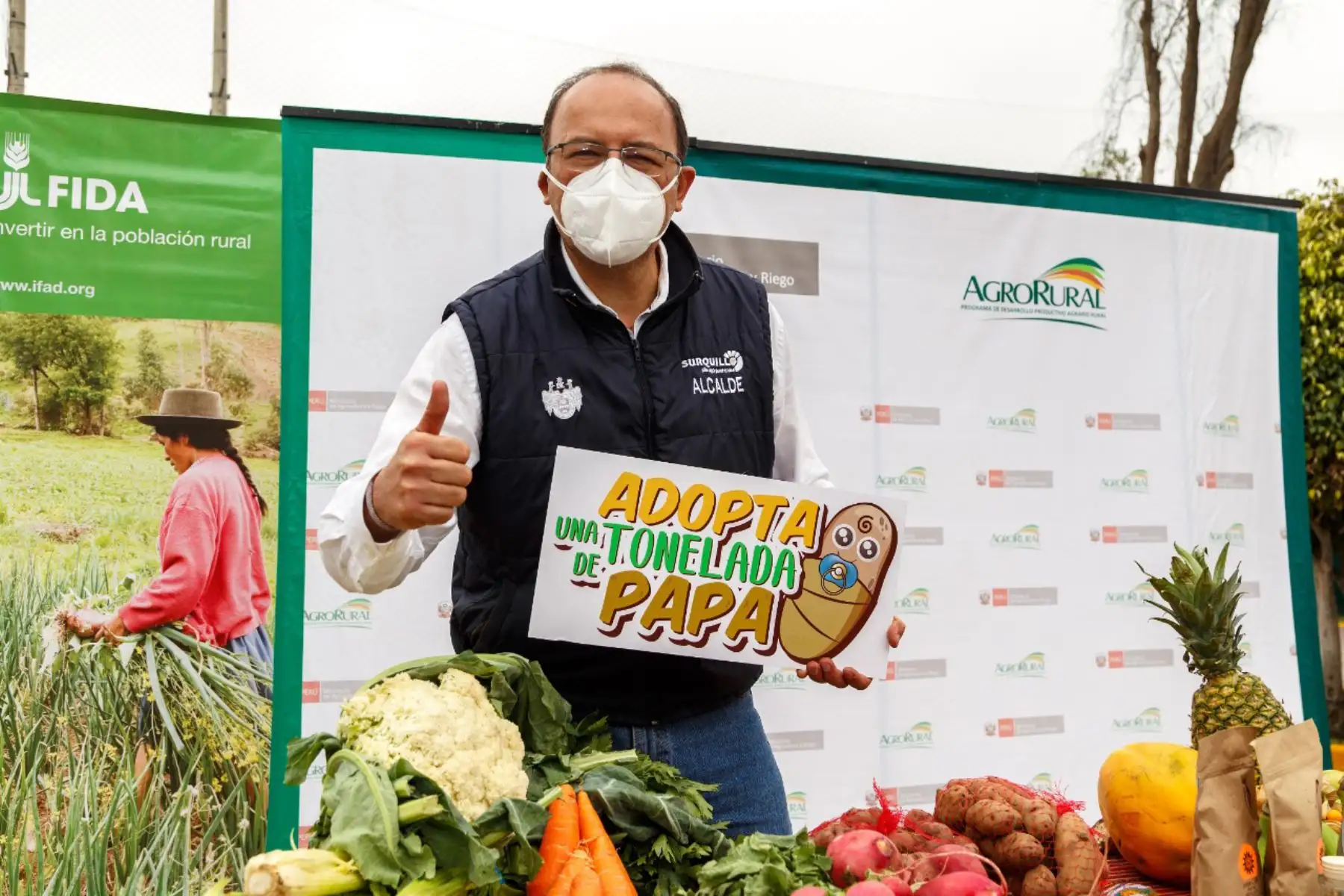 En el marco de la campaña Adopta una tonelada de papa, a cargo de Agro Rural del Ministerio de Agricultura y Riego se logró la venta de más de 294 toneladas de este principal alimento de la canasta familiar.
Foto: Agrorural
