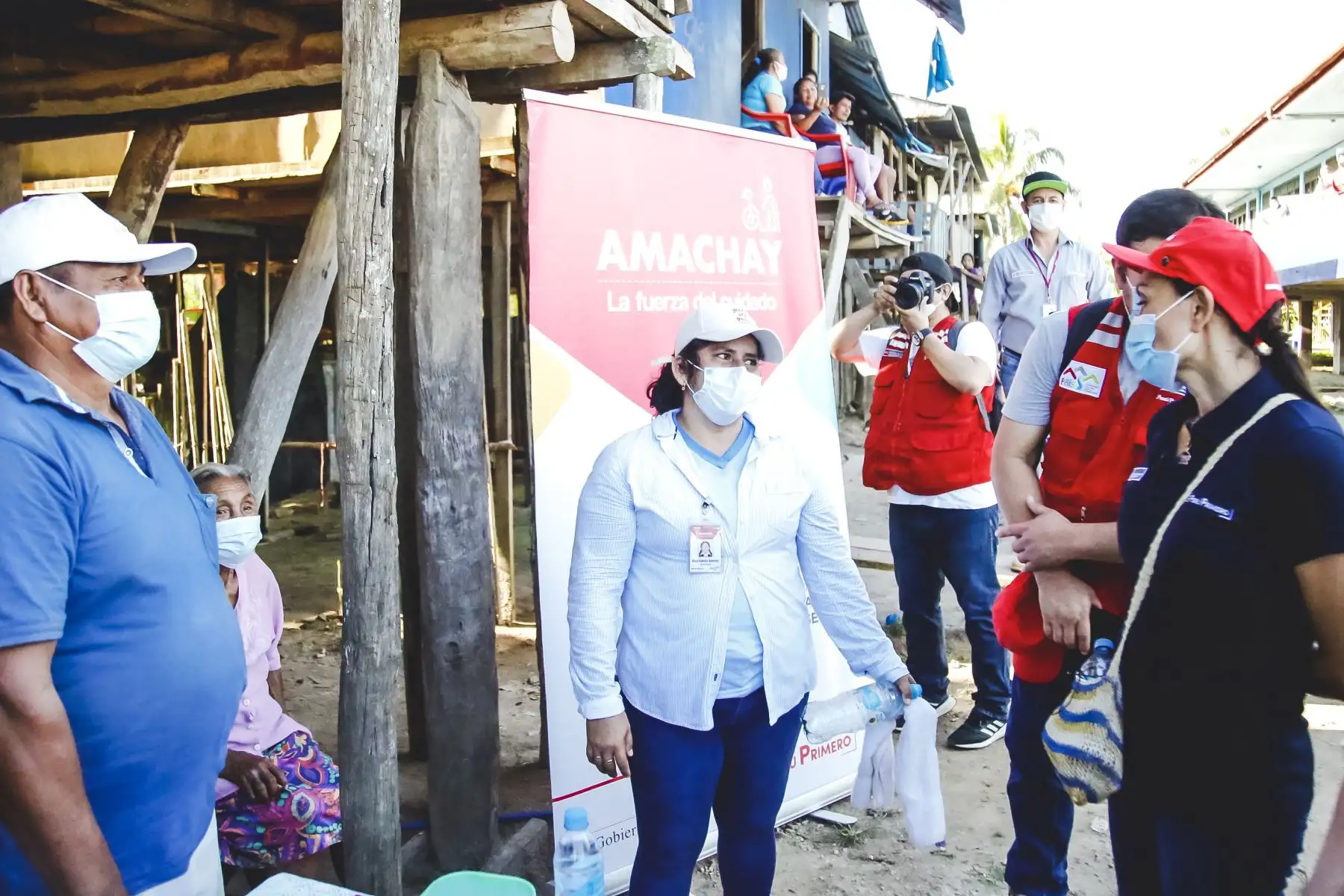Ministra de Desarrollo e Inclusión Social. Patricia Donayre supervisa en Loreto la atención de su sector a comunidades indígenas, adultos mayores, personas con discapacidad y primera infancia en la emergencia sanitaria.
Foto: Midis