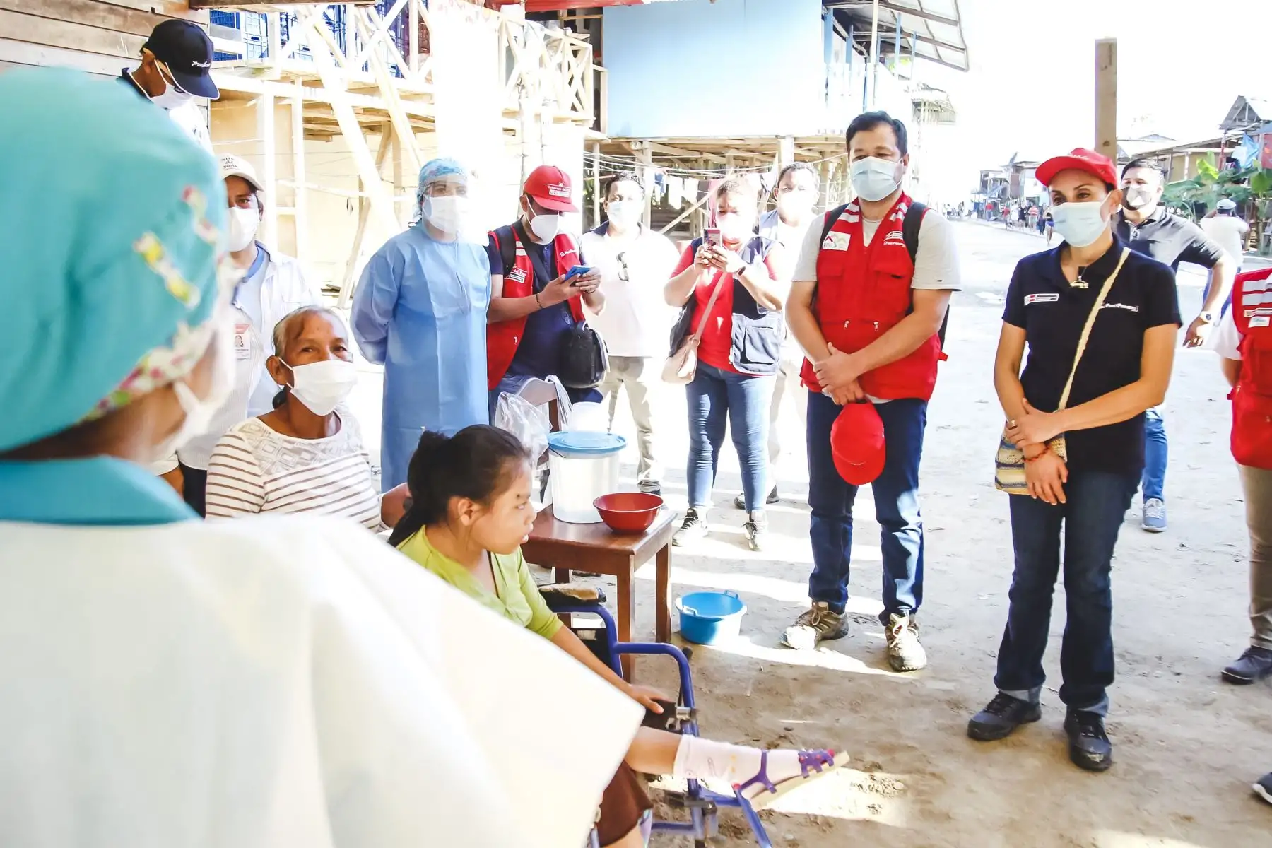 Ministra de Desarrollo e Inclusión Social. Patricia Donayre supervisa en Loreto la atención de su sector a comunidades indígenas, adultos mayores, personas con discapacidad y primera infancia en la emergencia sanitaria.
Foto: Midis