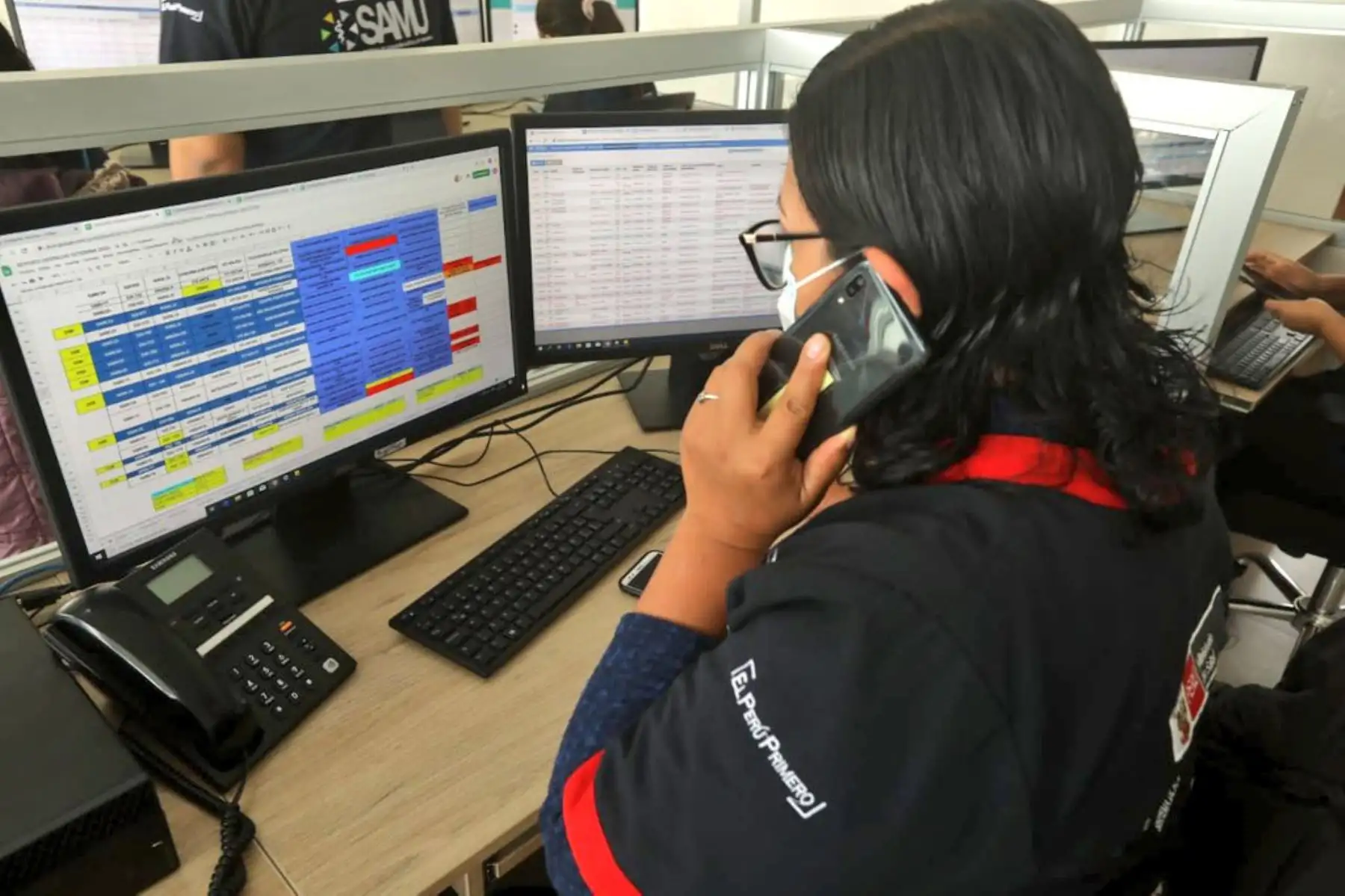 La nueva infraestructura permitirá incrementar el número de llamadas atendidas y construir un Sistema Único de Emergencias en Lima Metropolitana.
Foto:ANDINA/Minsa