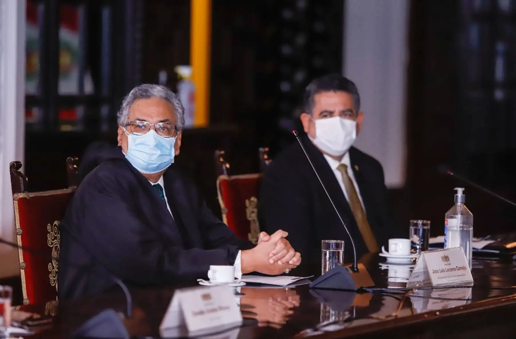 El presidente Martín Vizcarra lidera la sétima reunión del Consejo de Estado en la que participan los titulares del Congreso, PJ, Fiscalía, Contraloría, TC y Defensoría. Foto: Prensa/Presidencia