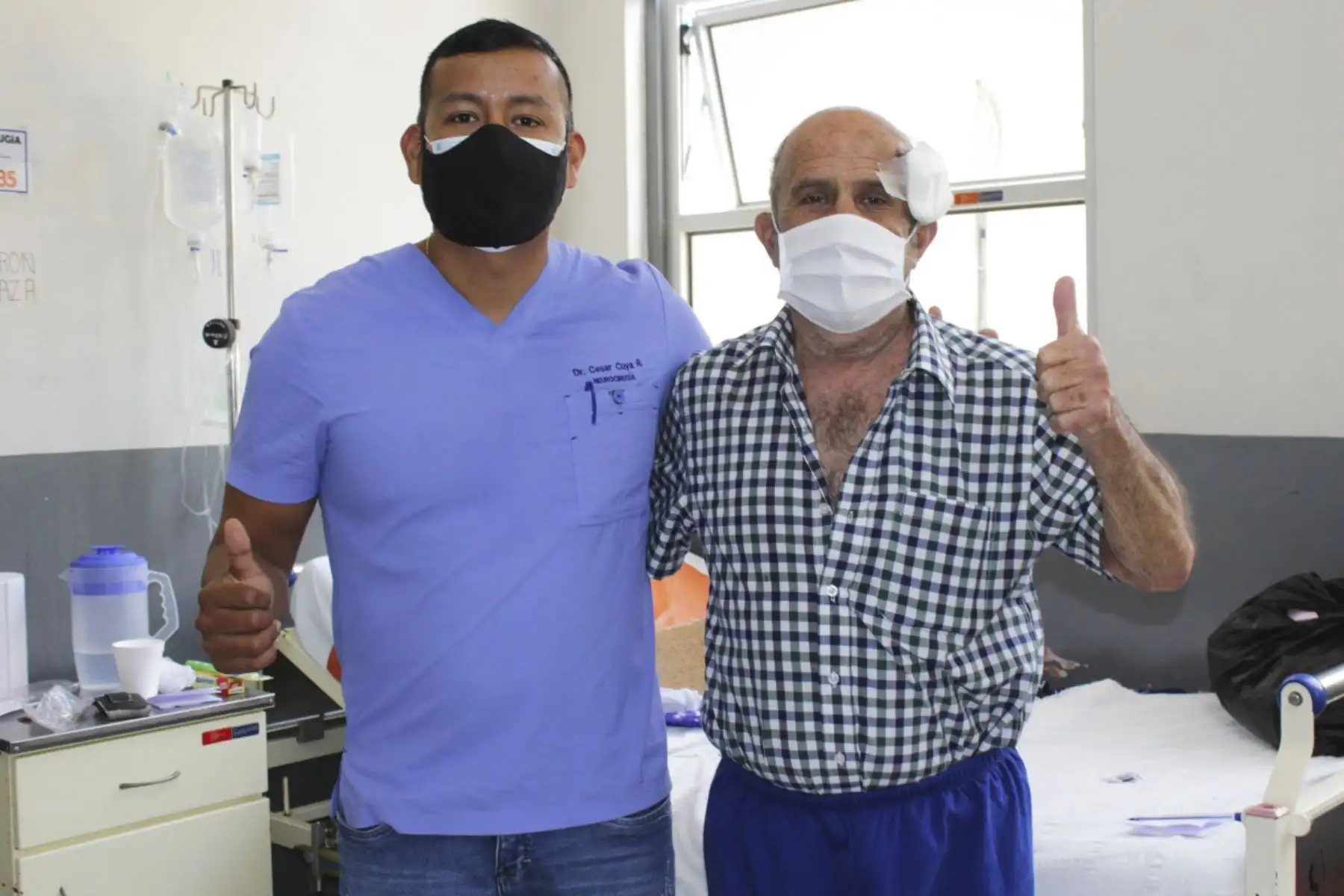 El dirigente deportivo Alberto Calderón Ostolaza dijo que volvió a nacer luego de someterse a delicada intervención quirúrgica. Foto: ANDINA/Difusión