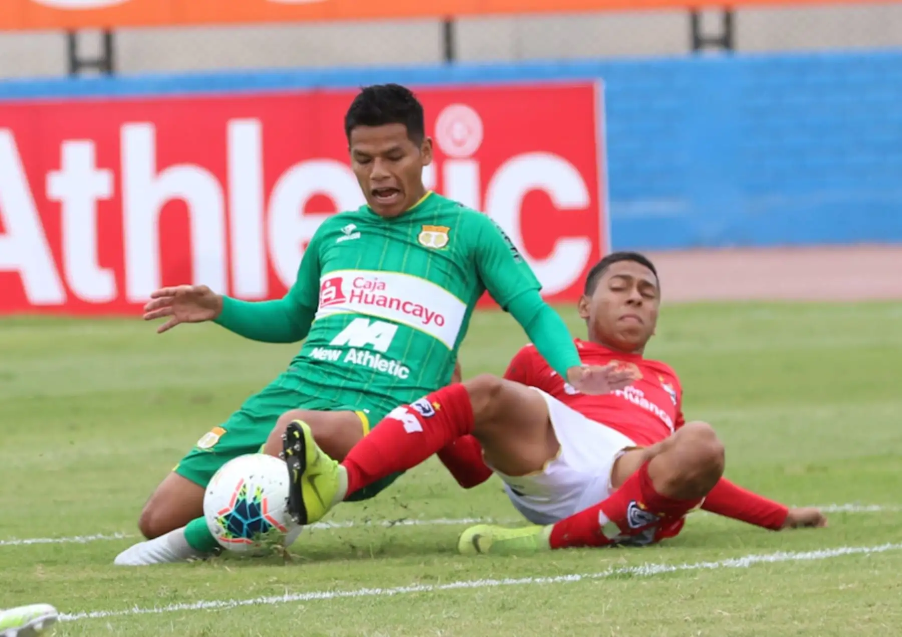 Cienciano y Sport Huancayo se enfrentan por la jornada 15 de la Liga 1, en el estadio Miguel Grau del Callao. Foto: @LigaFutProf