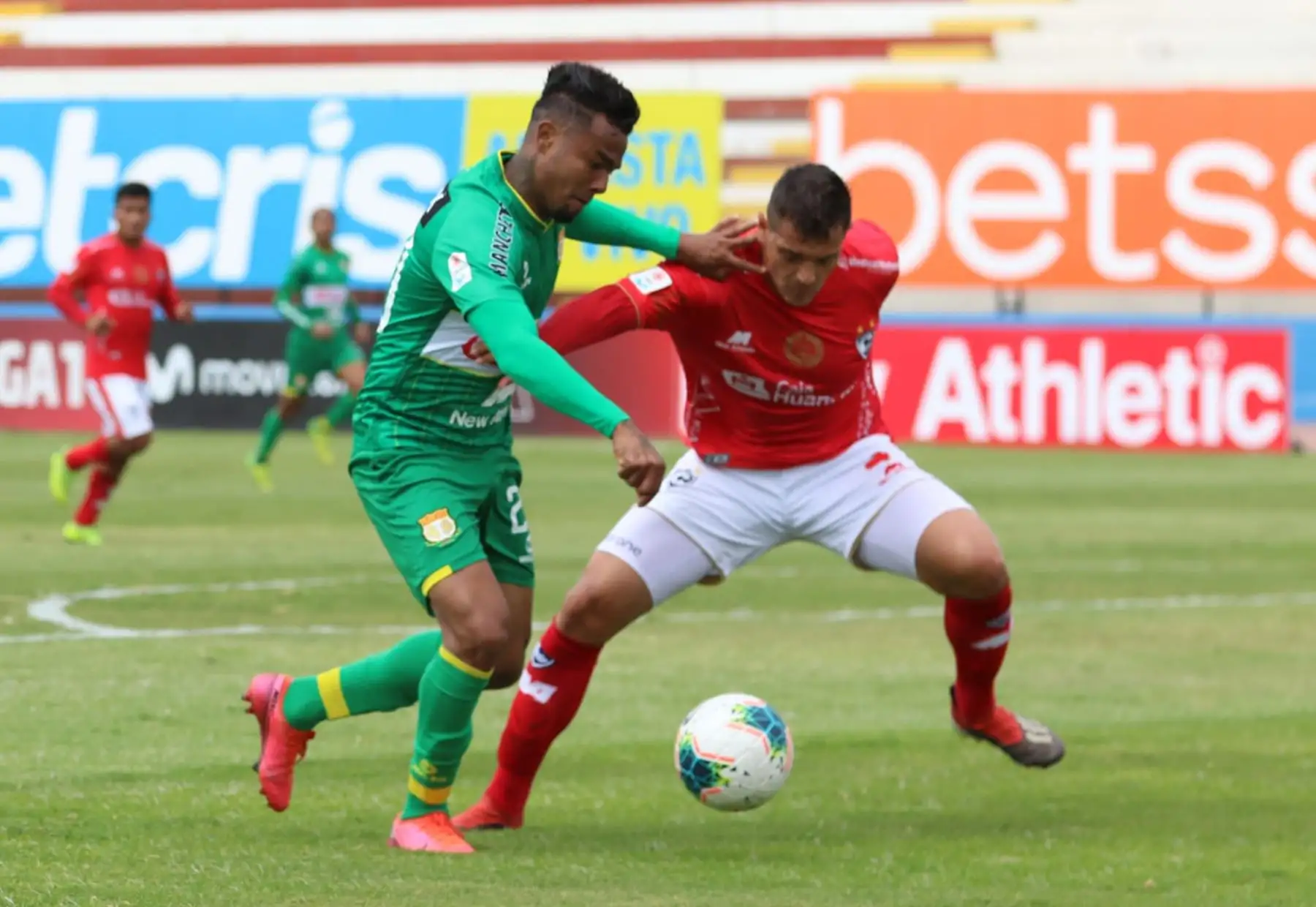 Cienciano y Sport Huancayo se enfrentan por la jornada 15 de la Liga 1, en el estadio Miguel Grau del Callao. Foto: @LigaFutProf
