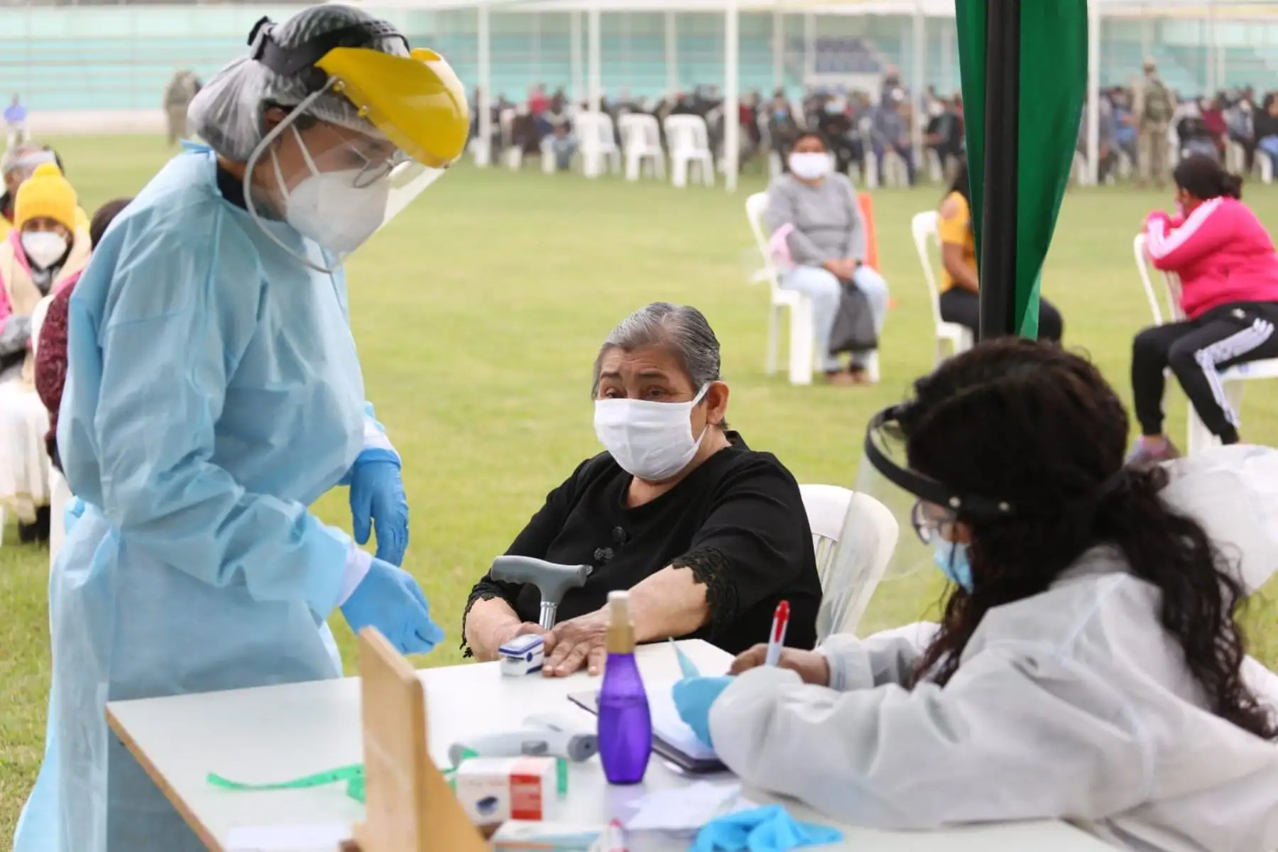 La Operación Tayta llevó atención en salud a los ciudadanos de la provincia de Ascope, región La Libertad. Foto: ANDINA/Difusión