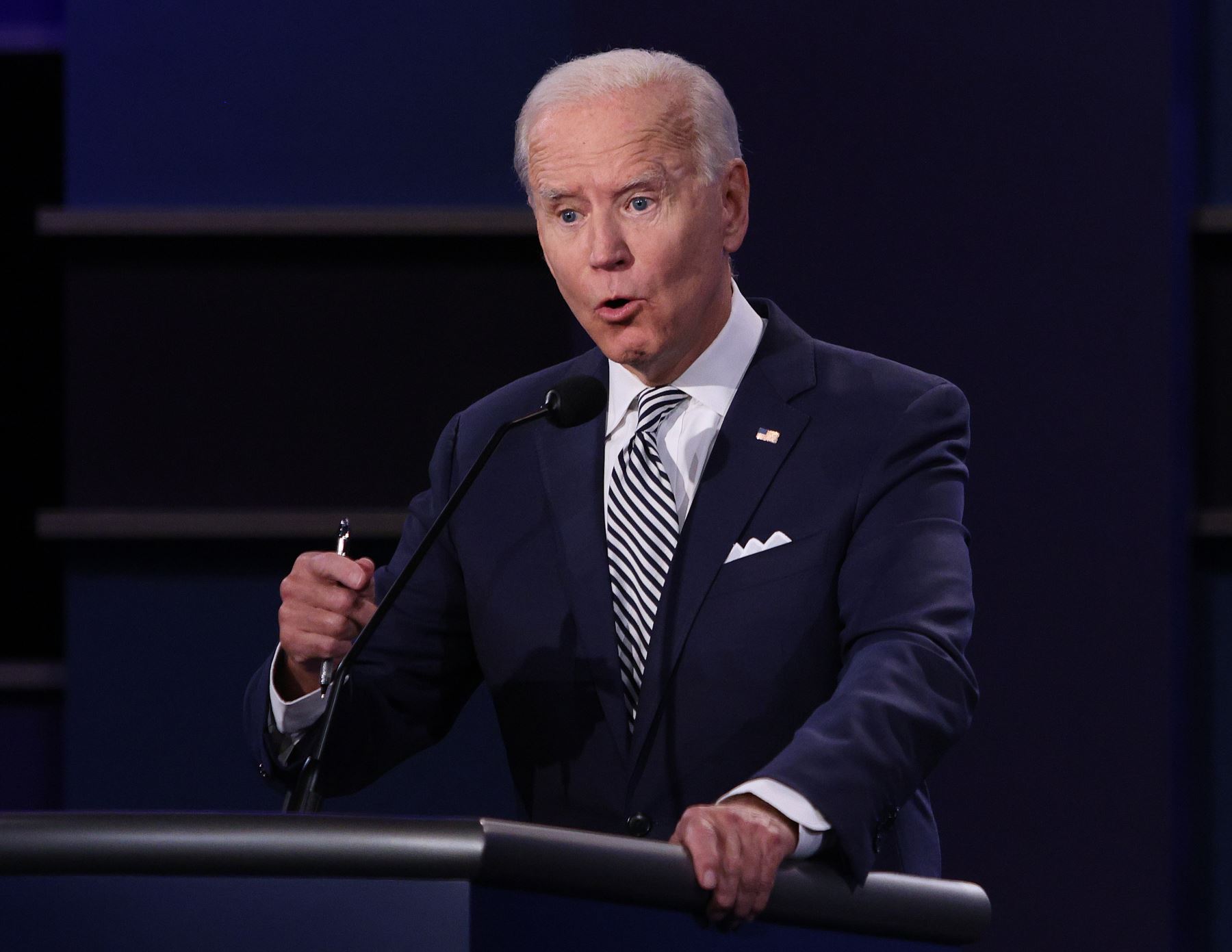 Joe Biden, candidato demócrata a la Casa Blanca. Foto: AFP