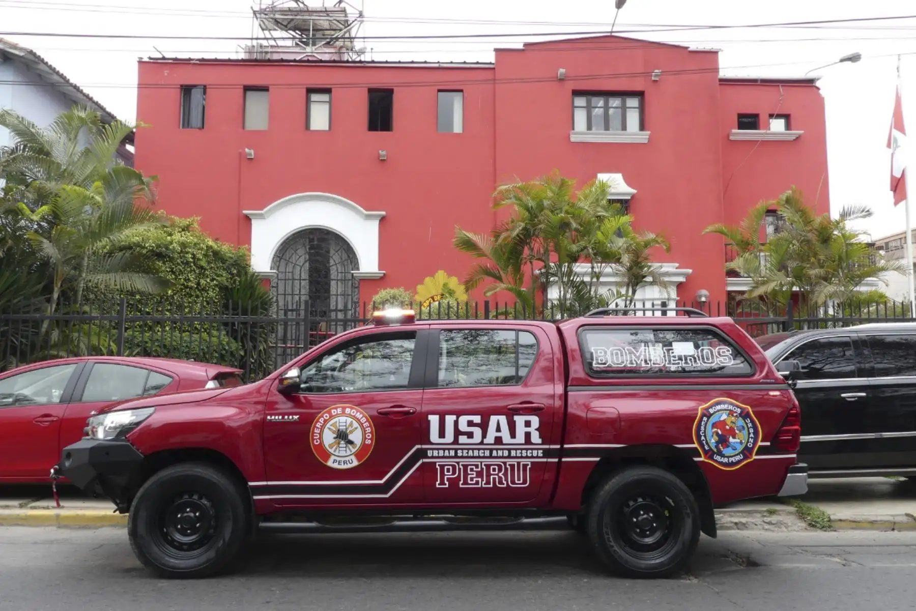 Los bomberos USAR (Urban Search and Rescue) del Cuerpo General de Bomberos Voluntarios del Perú en Tacna podrán atender incidentes como derrumbes. Foto: ANDINA/CGBVP